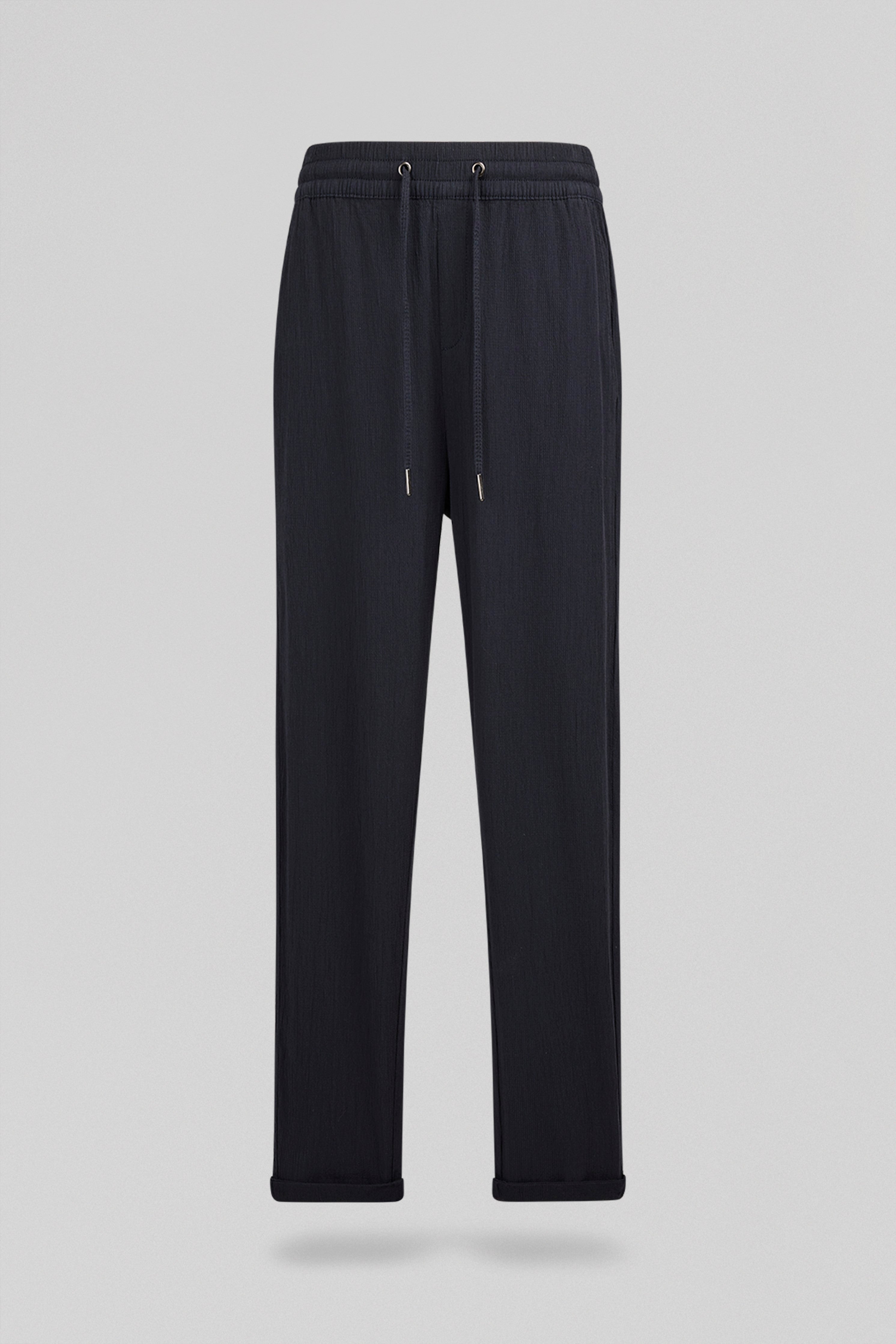 Teddy Smith Seersucke pantalon slim dark navy