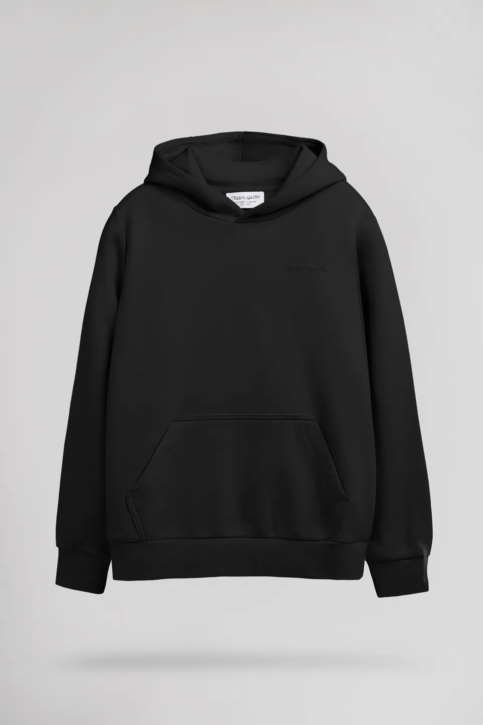 Teddy Smith S-Nark Hoody sweat capuche noir garçon