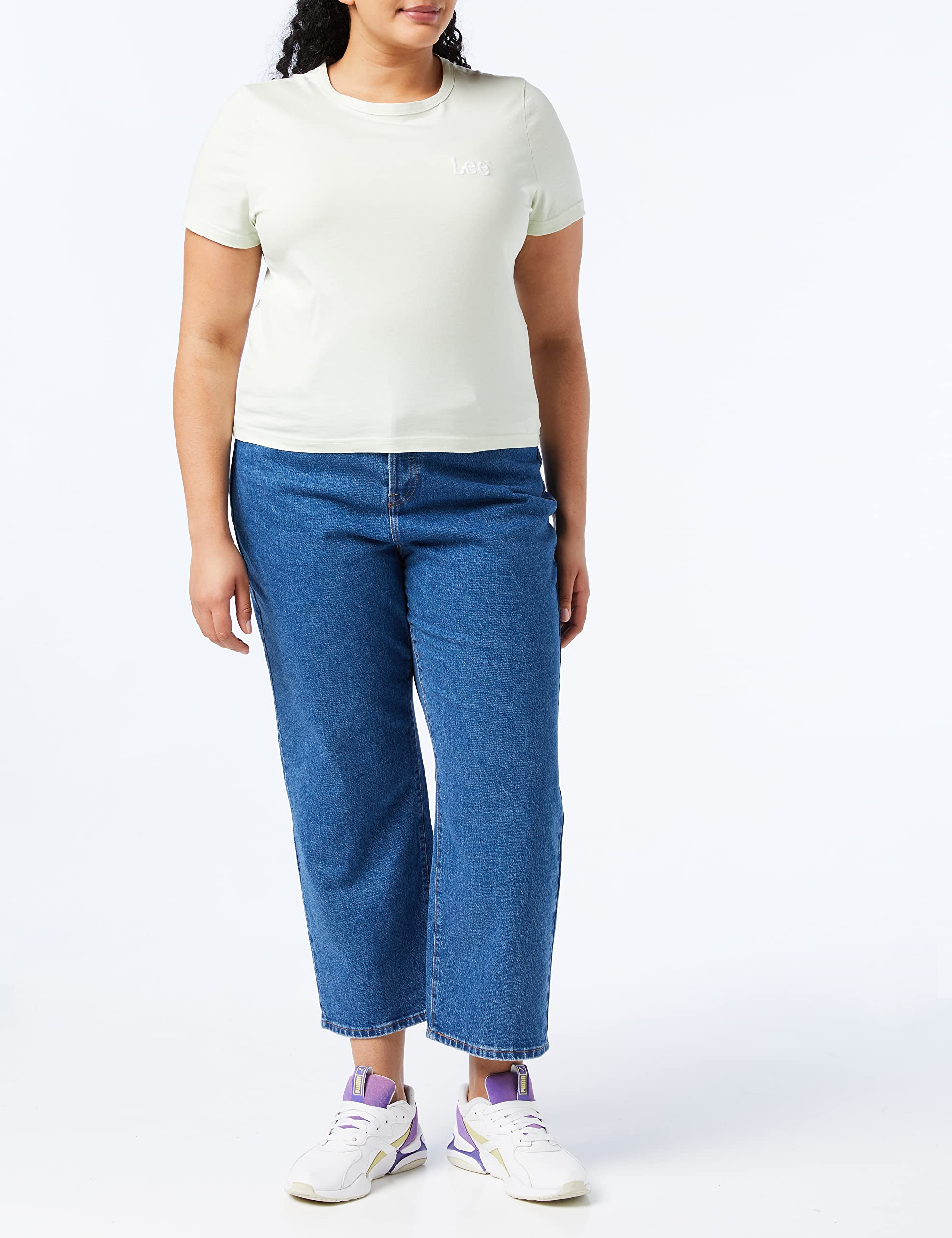Lee Rétréci T-shirt Femme coupe ajustée