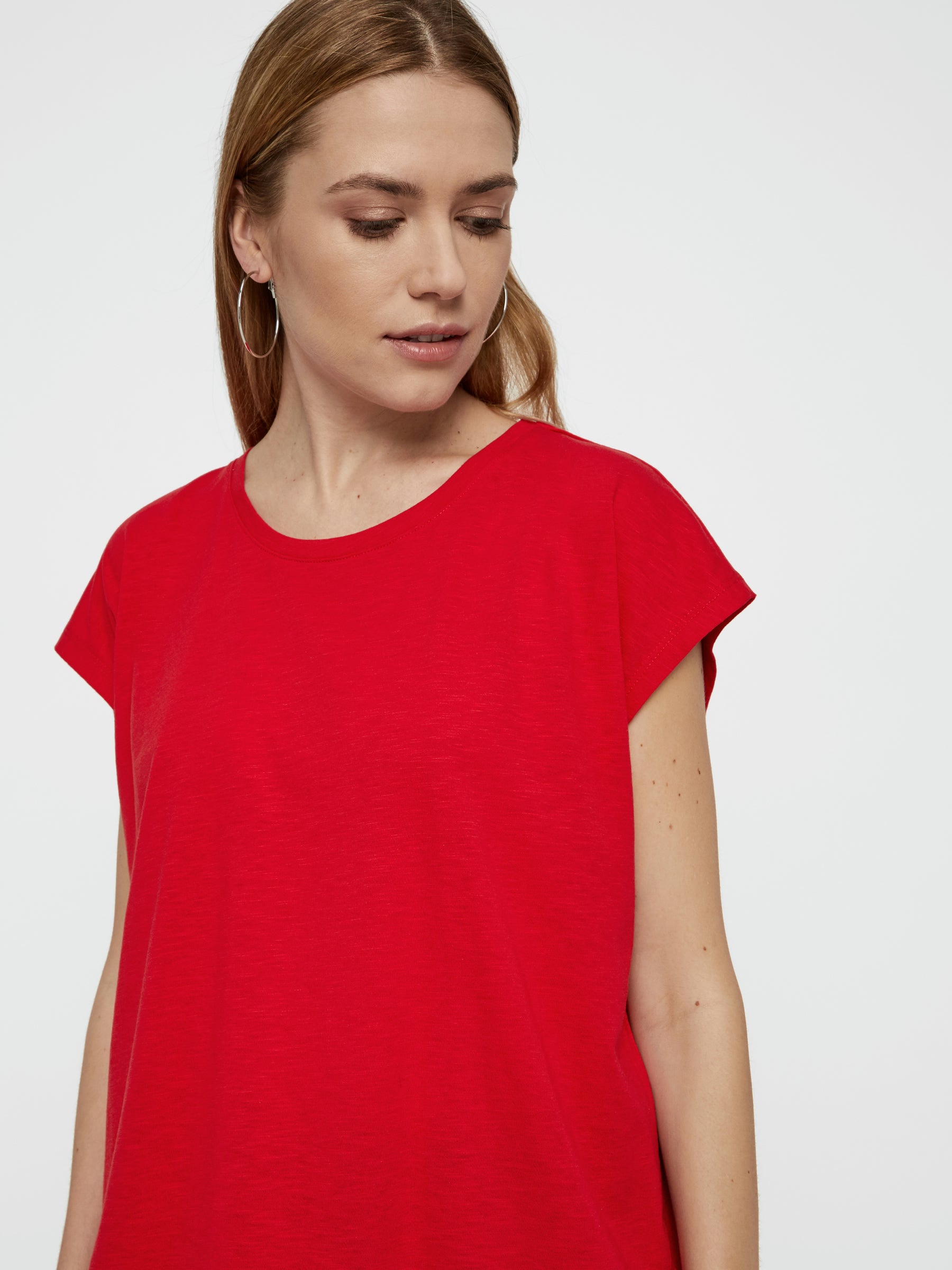 Noisy May t-shirt oversize col rond coupe loose