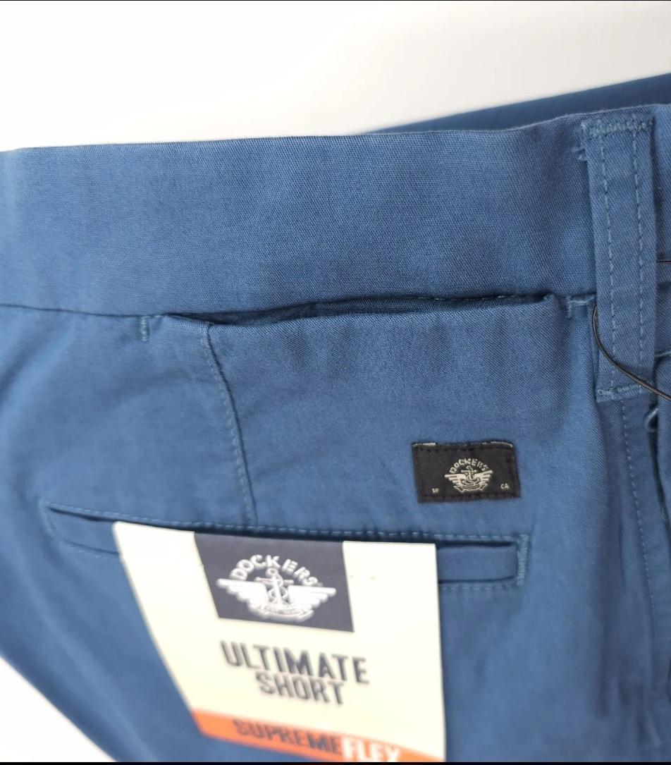 Dockers Ultimate Shorts short homme bleu Pembroke droite