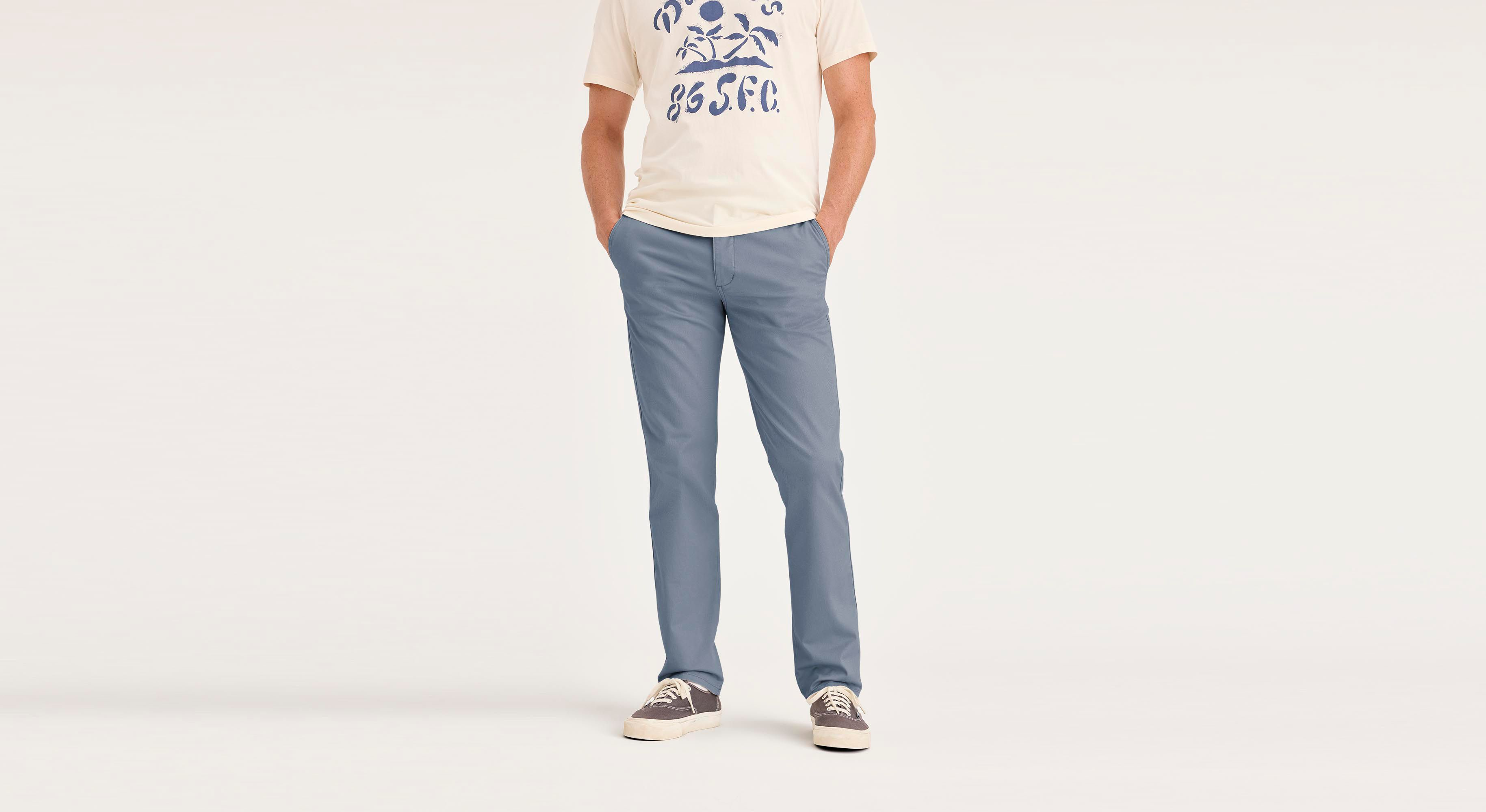 Dockers Original Slim Fit pantalon chino gris coton stretch