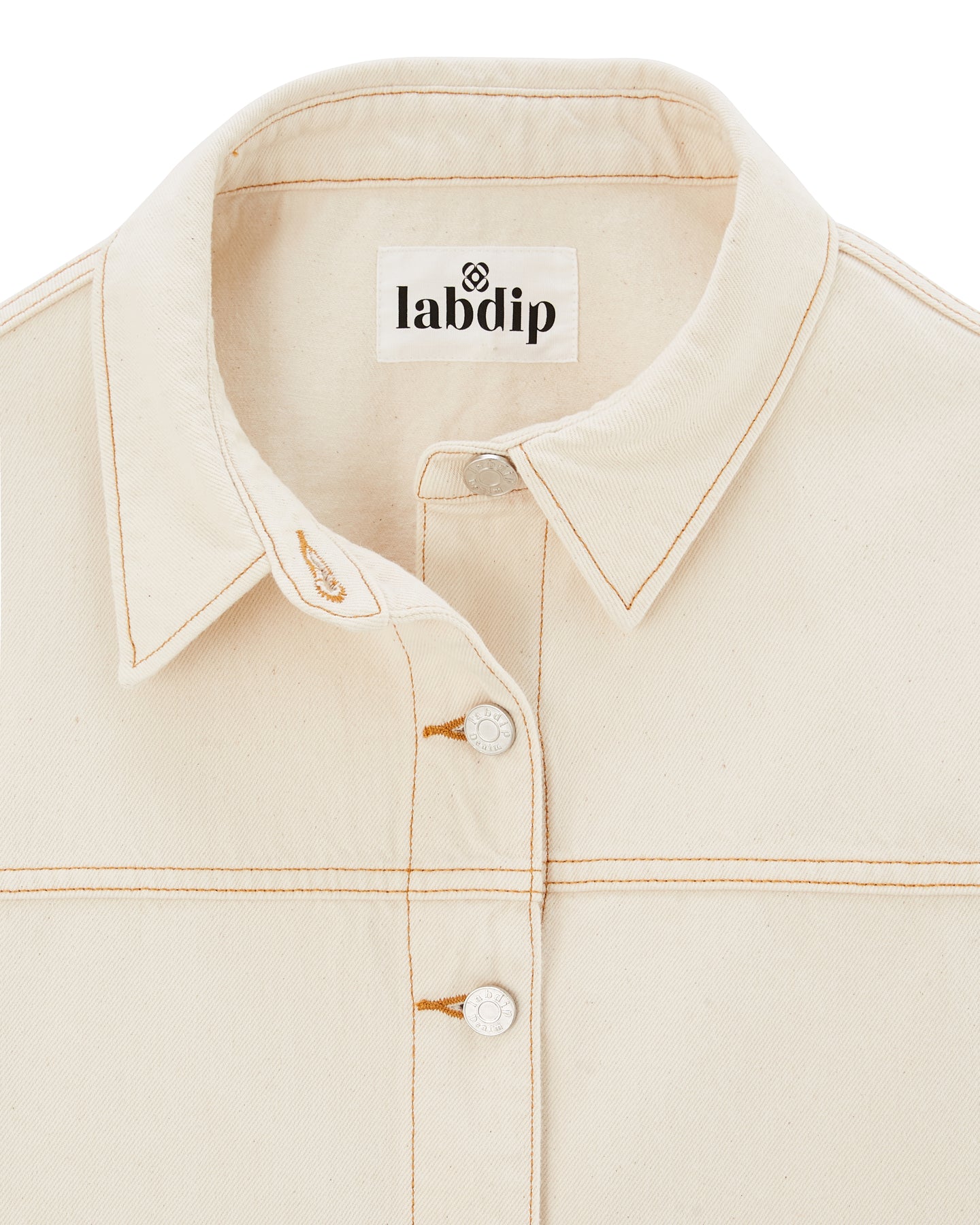 Labdip Betty Ecru WH 30 veste worker écru coton