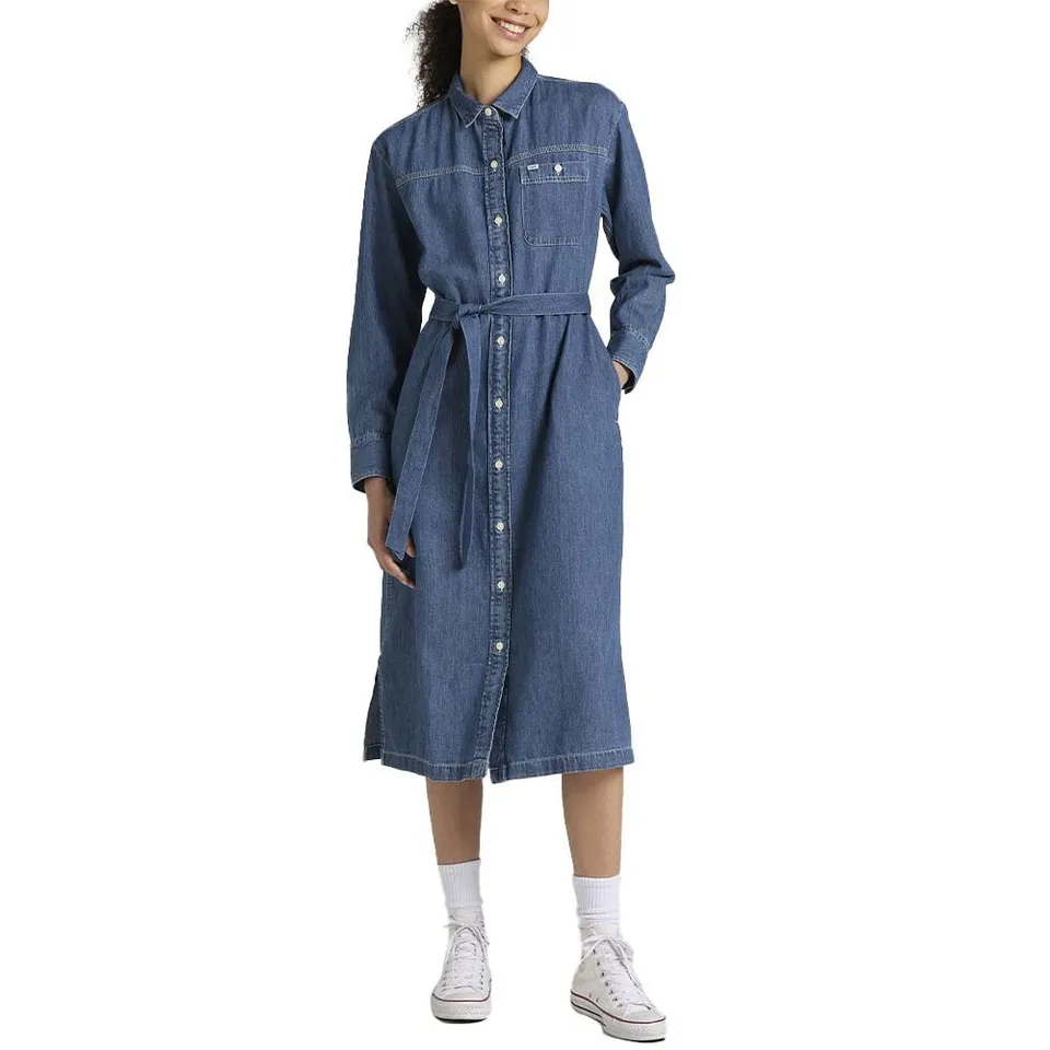 Lee Essential robe Arctic Ice femme coupe droite