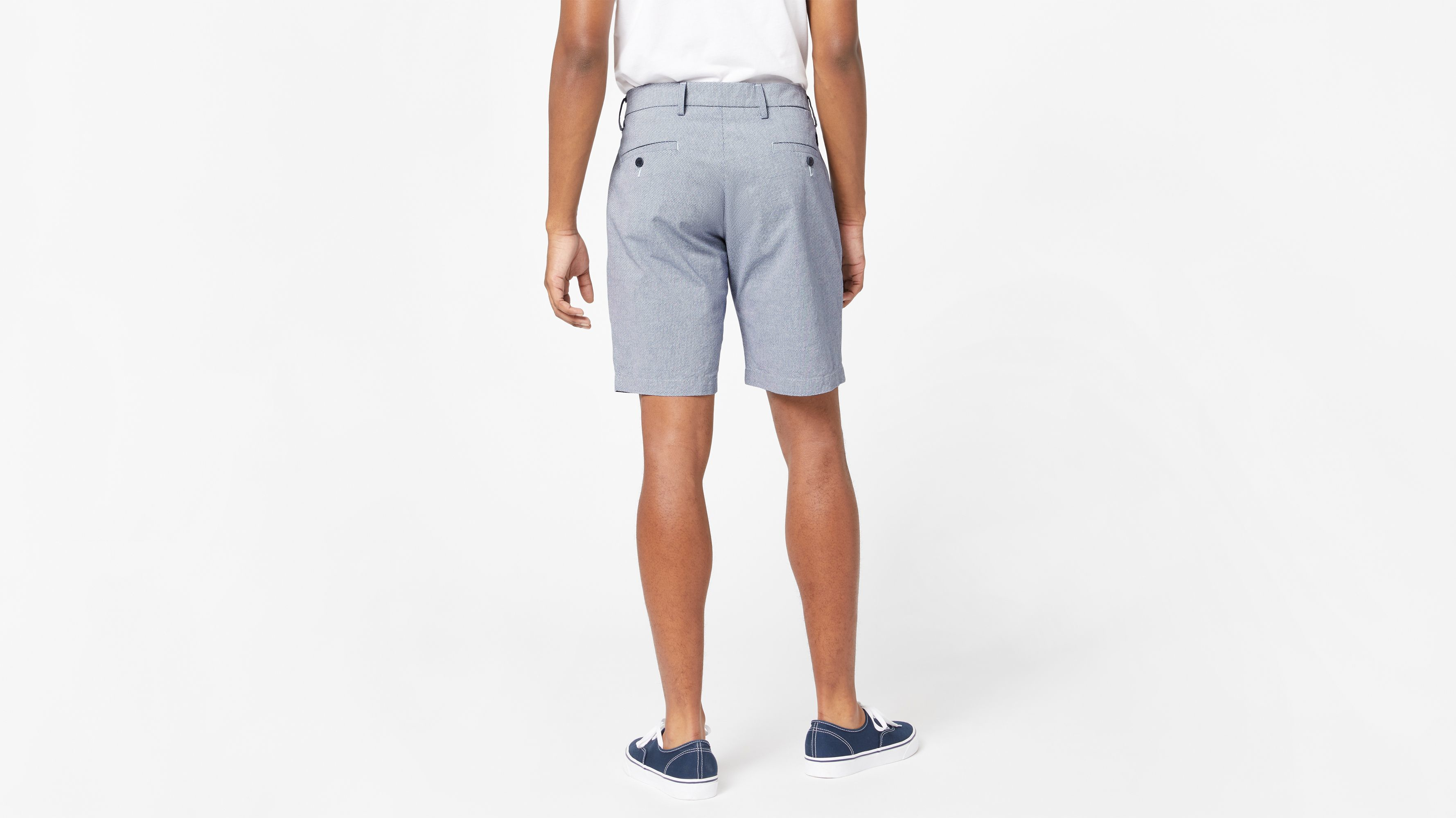 Dockers Supreme Flex Short Chino Slim Bleu Saragasso