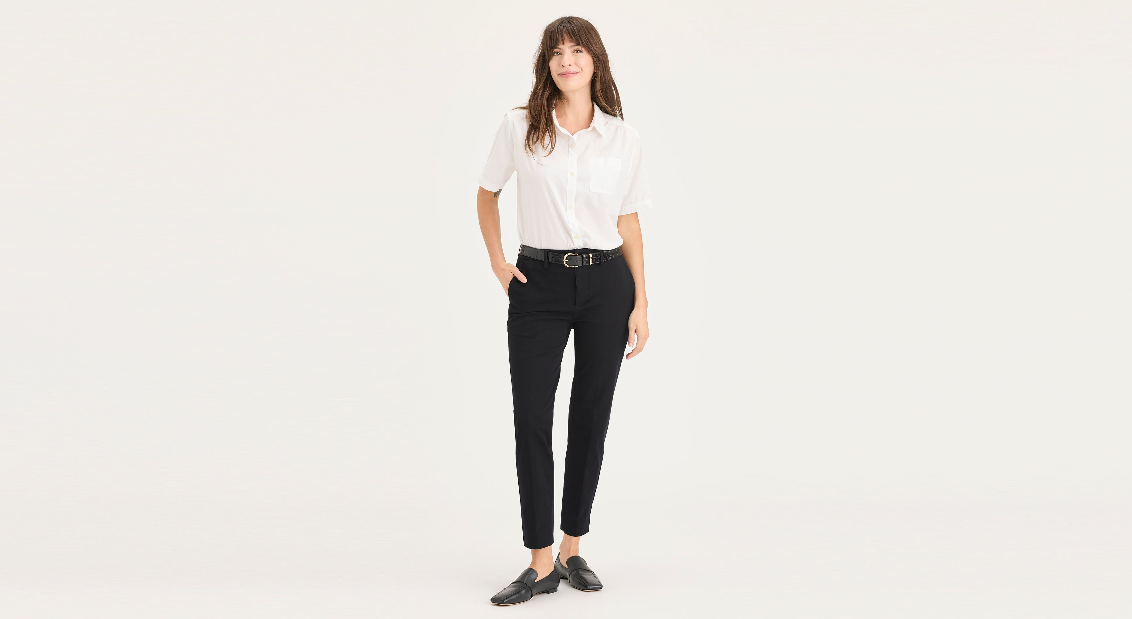 Dockers Collins Sculpt pantalon chino slim noir