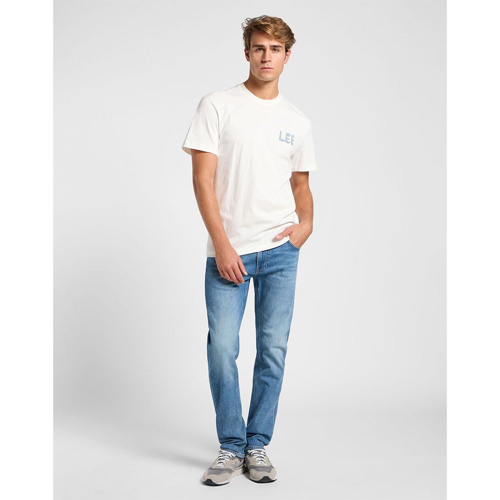 Lee Relaxed Graphic Tee tee-shirt homme bleu Orion coton