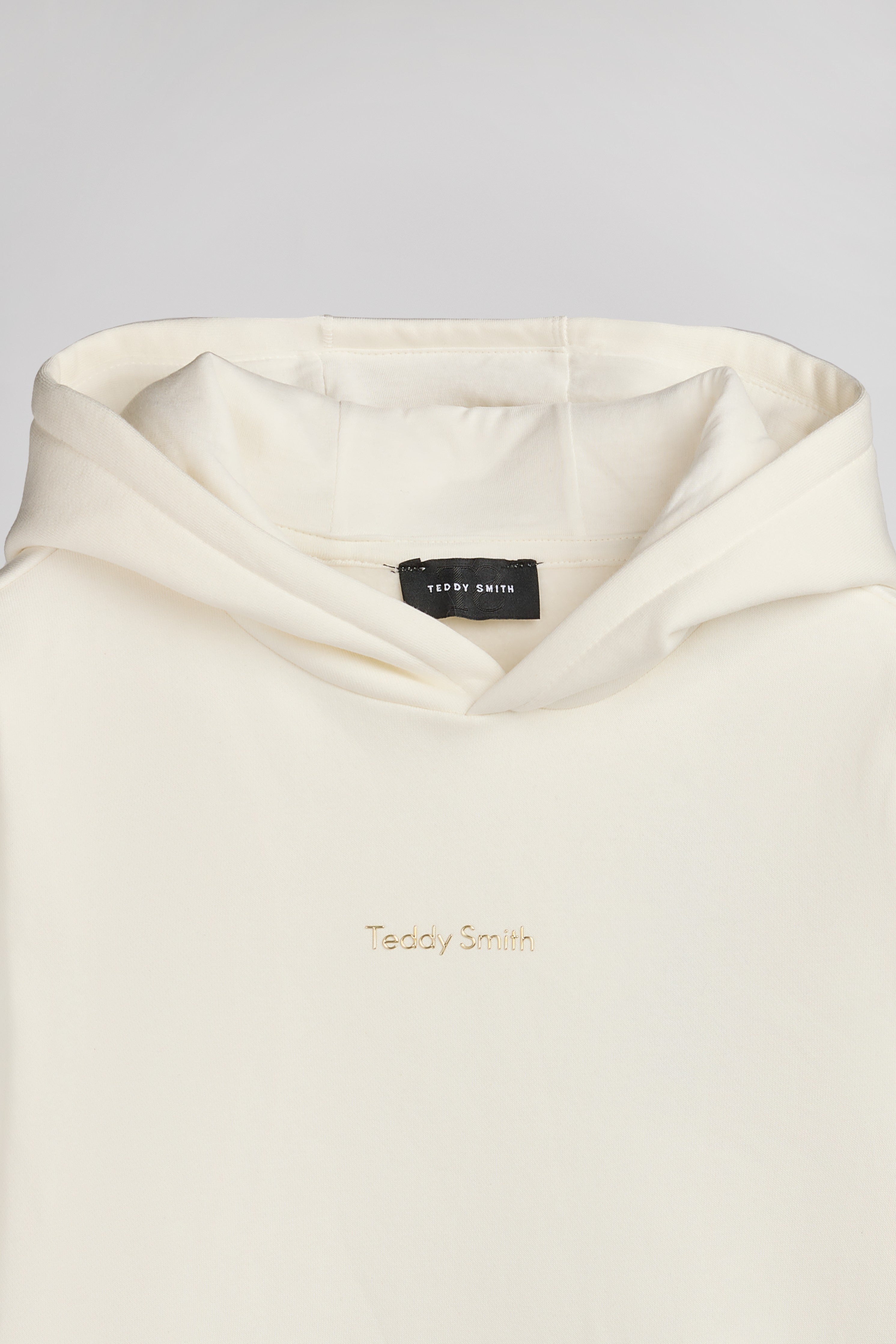 Teddy Smith S-Solene JR Sweat Fille Blanc Capuche