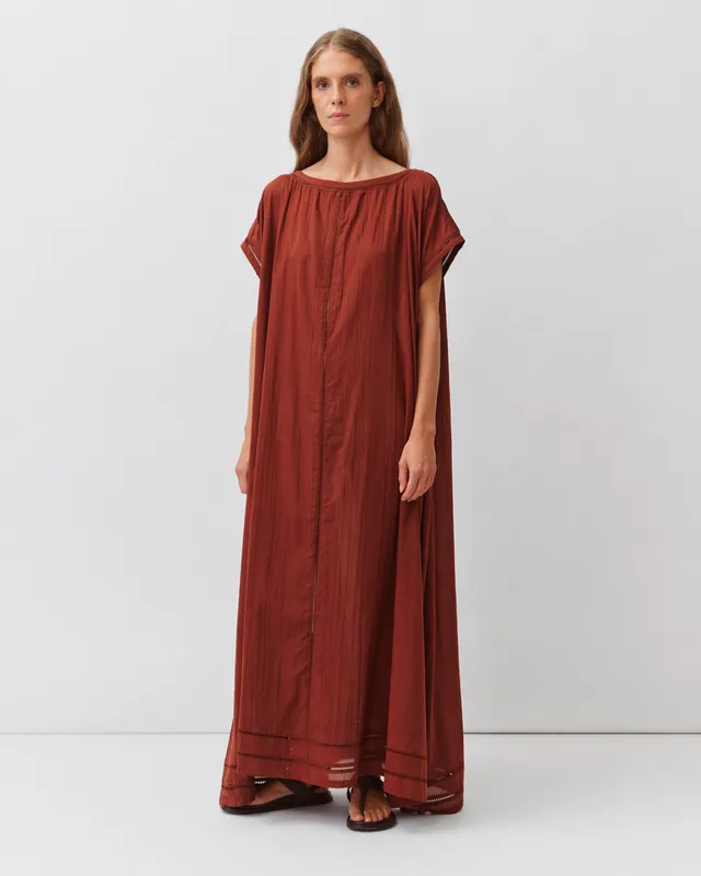 Diega Ristio robe longue terre voile coton