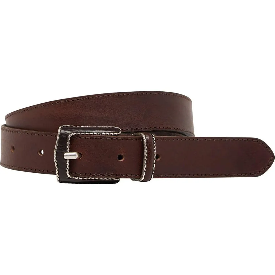 Lee Buckle Belt ceinture femme marron foncé cuir