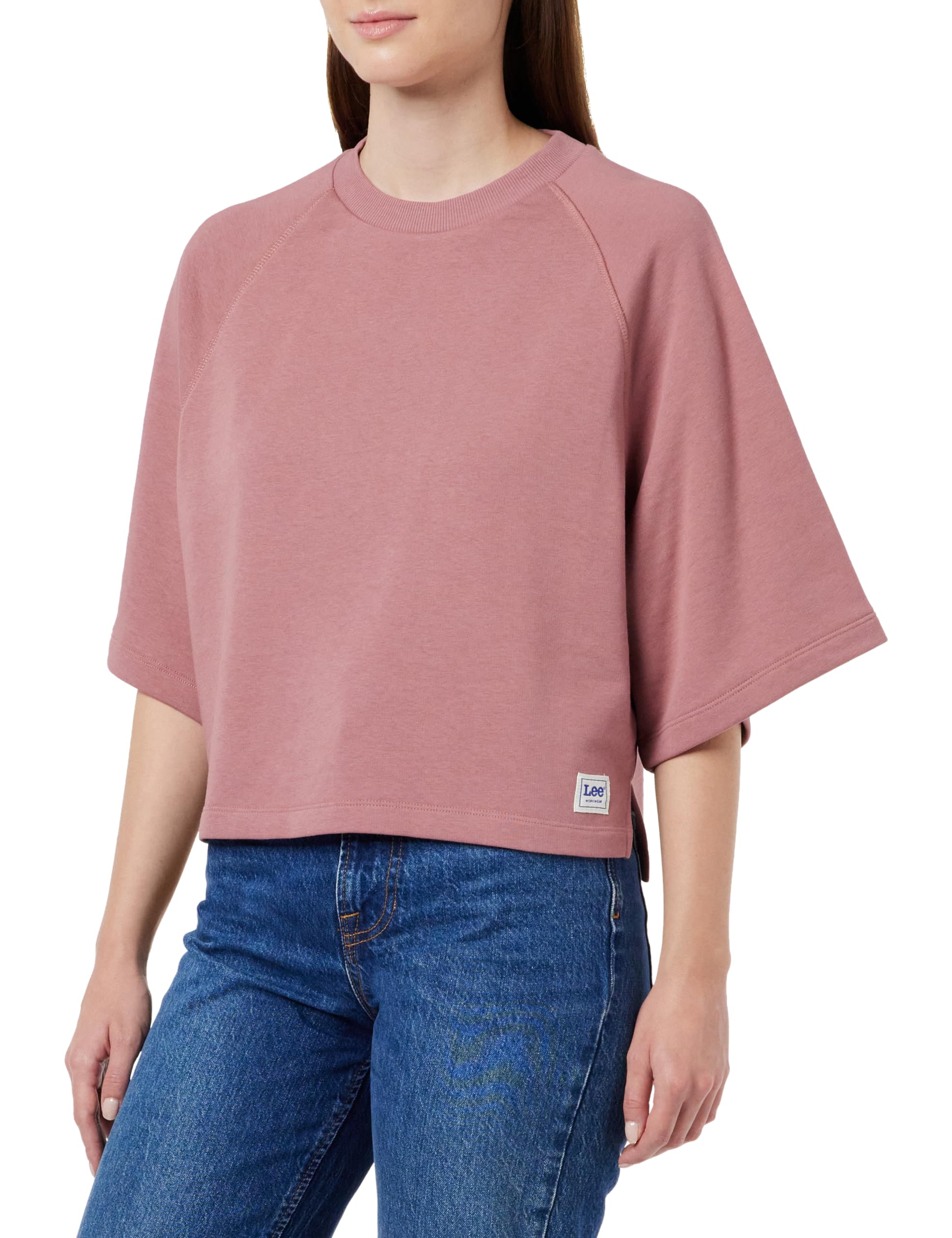Lee Raglan Sweat sweat femme mauve foncé taille XL manches raglan