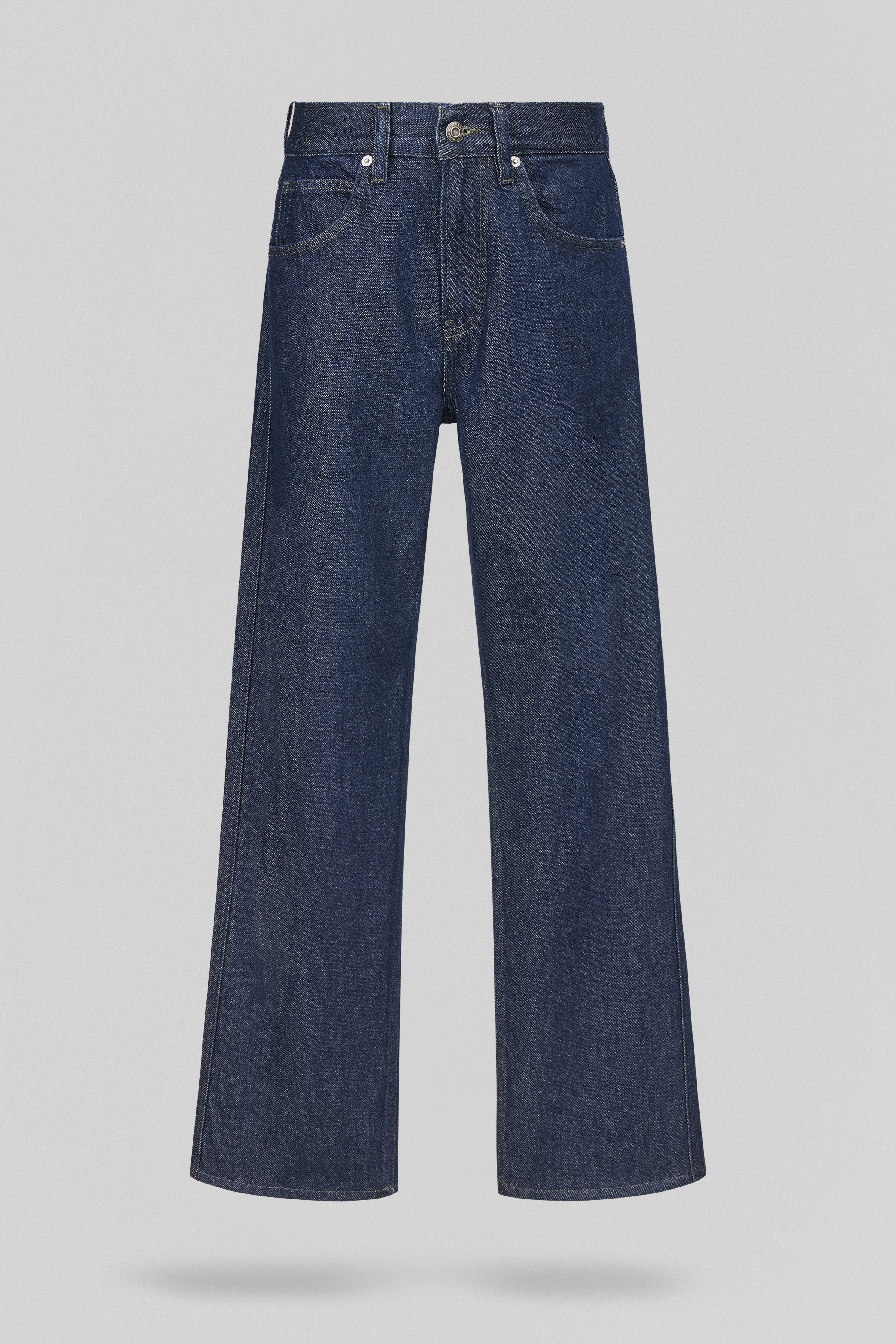 Teddy Smith Memphis Straigh jean dark blue garçon coton