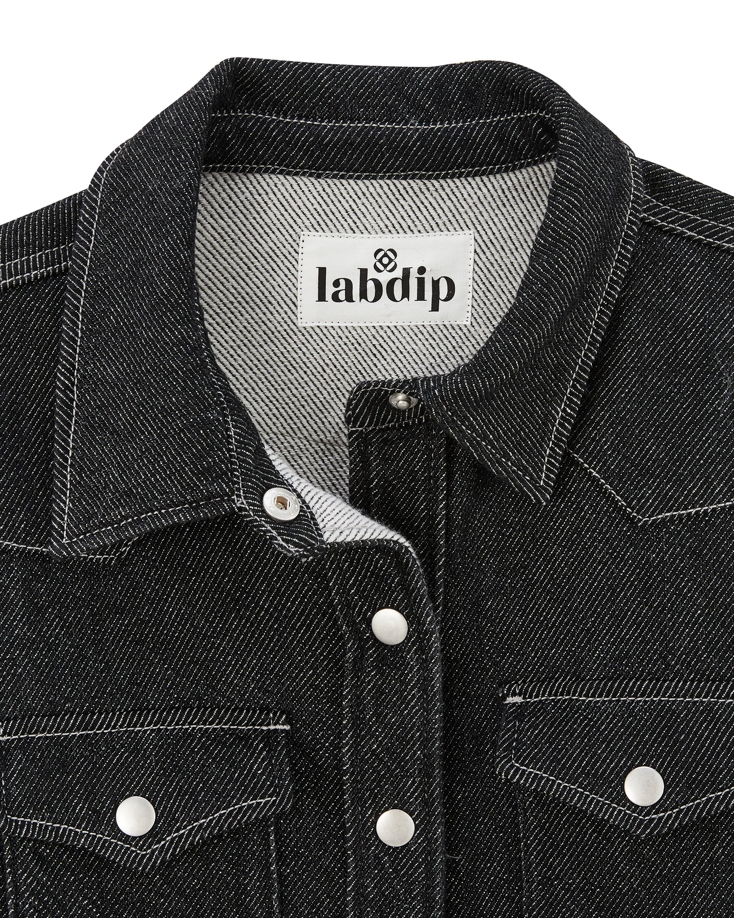 Labdip Dalia Denim 3D chemise western gris foncé