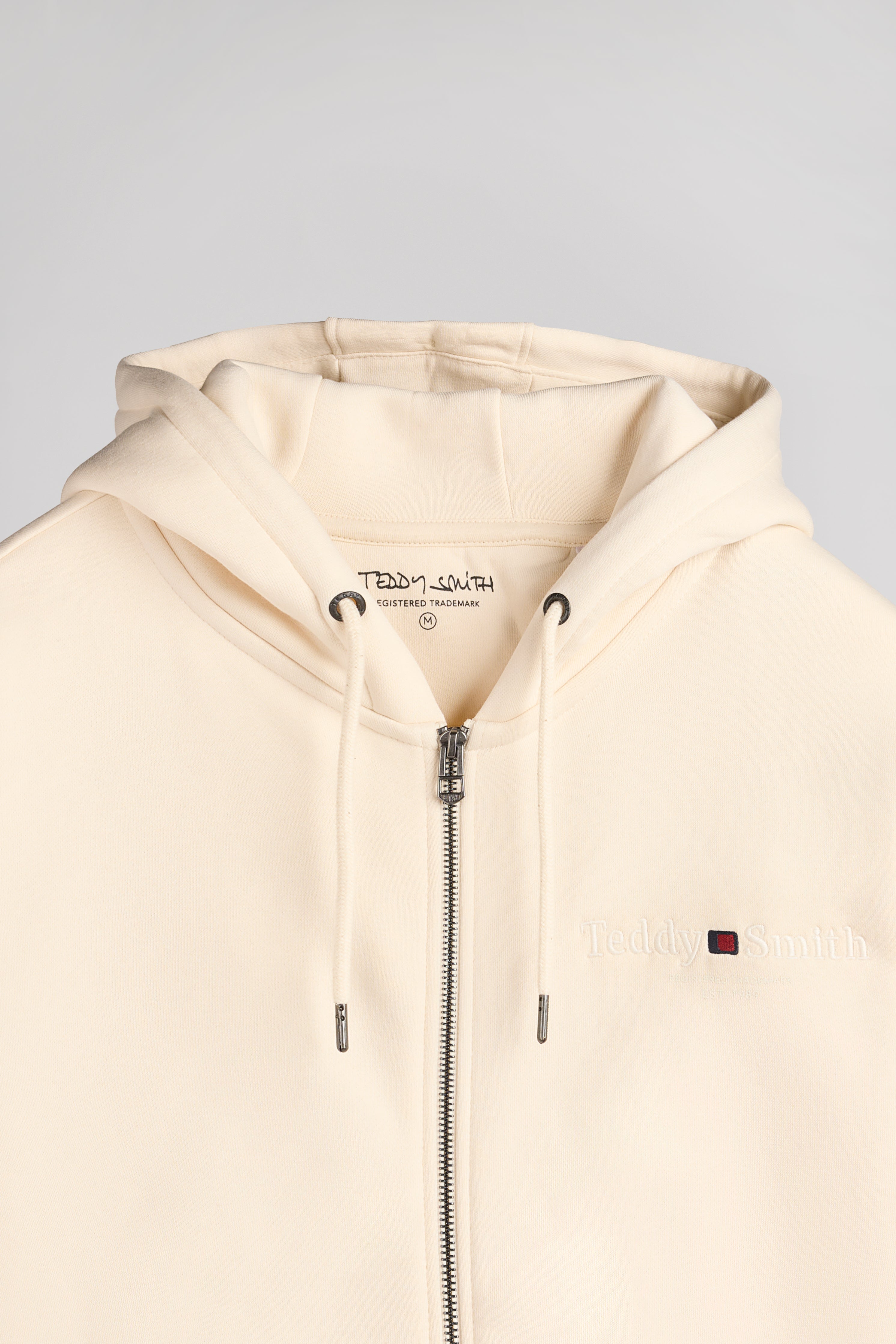 Teddy Smith Giclass Jim HZ gilet sweat capuche naturel