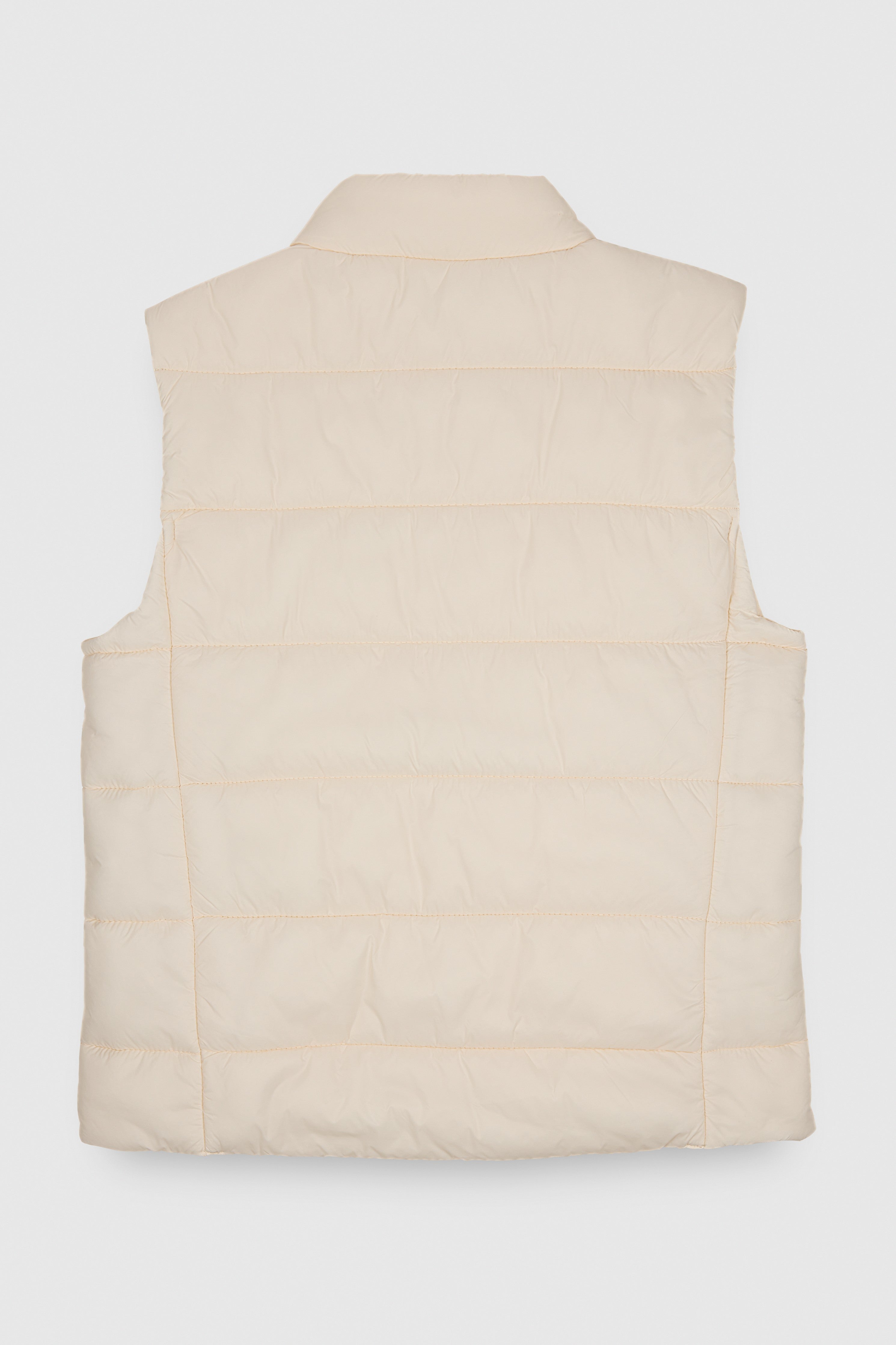 Teddy Smith B-Tessy doudoune sans manches femme blanche