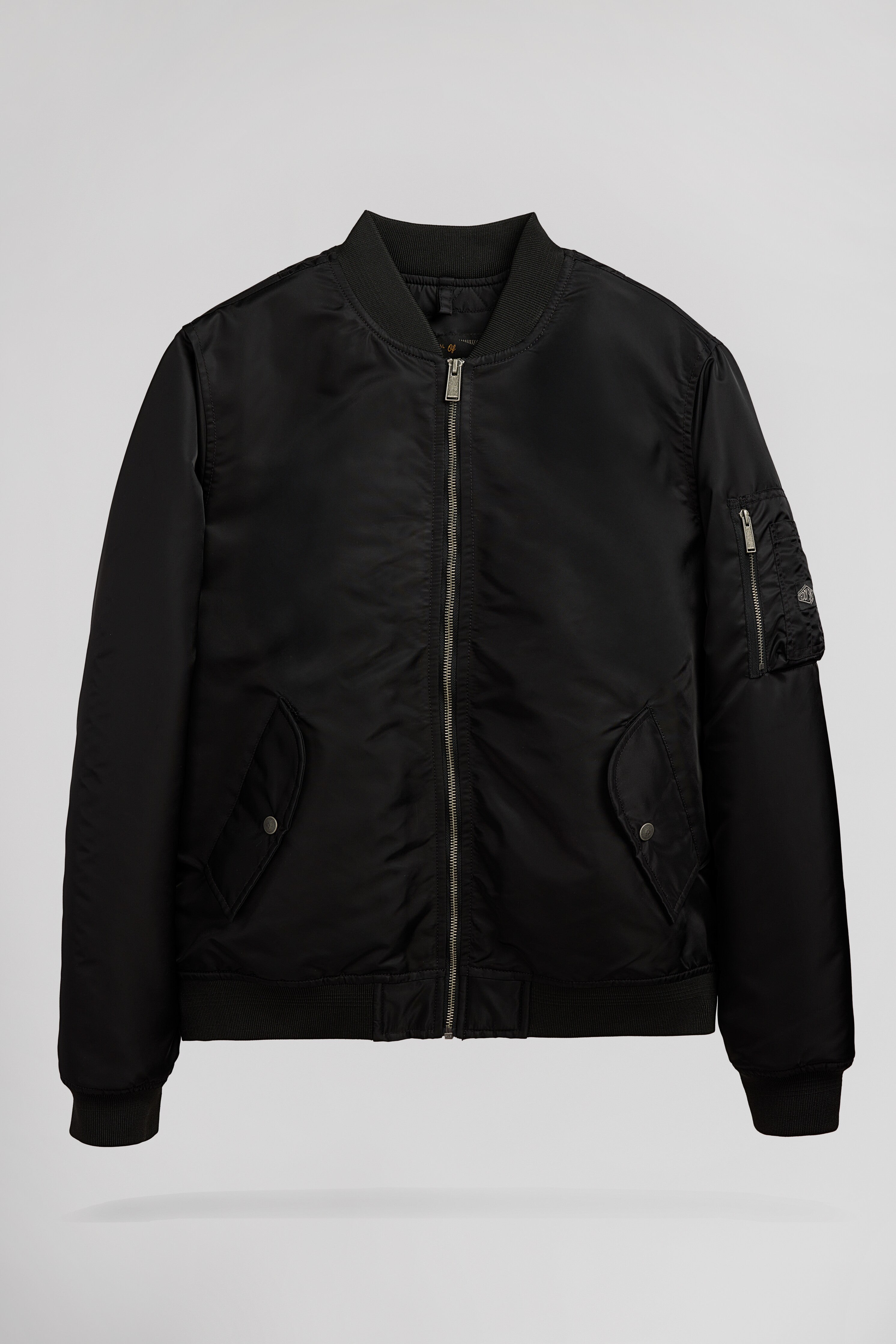 Teddy Smith B-MA1 blouson aviateur noir col bomber