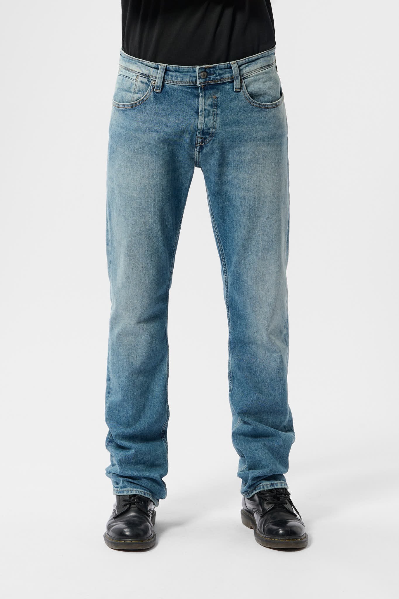 Teddy Smith Reg L34 jean droit indigo homme