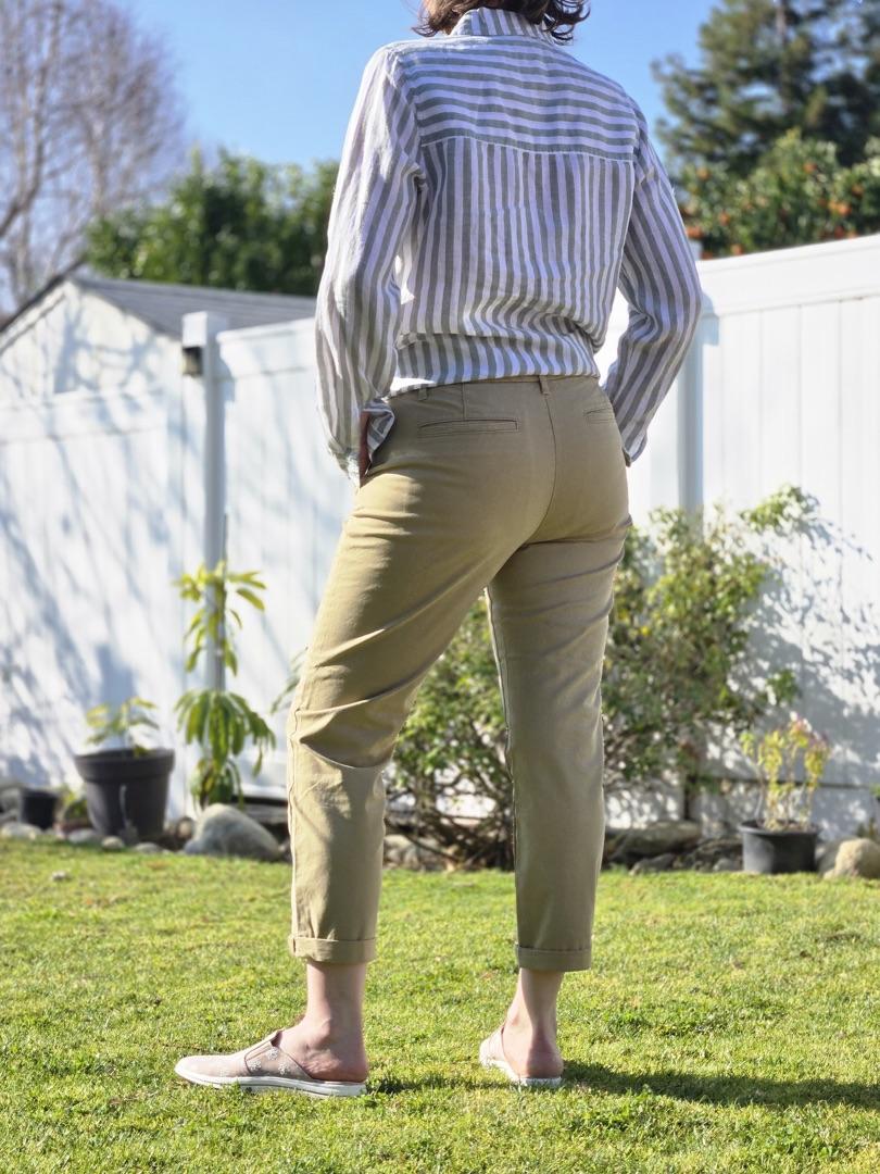 Dockers Weekend Chino Slim Fit pantalon vert long