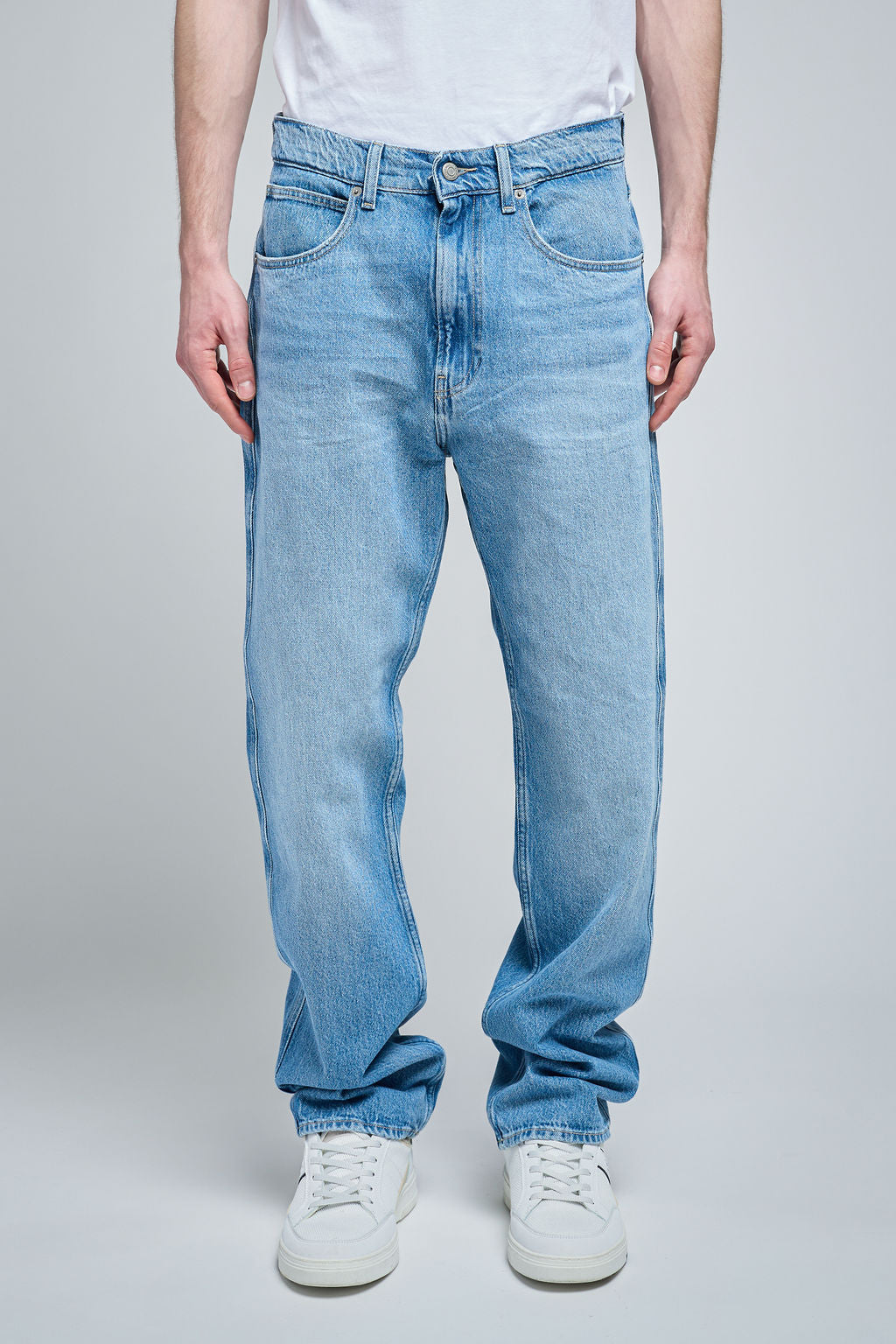Teddy Smith Memphis Straight jean bleu clair homme coton