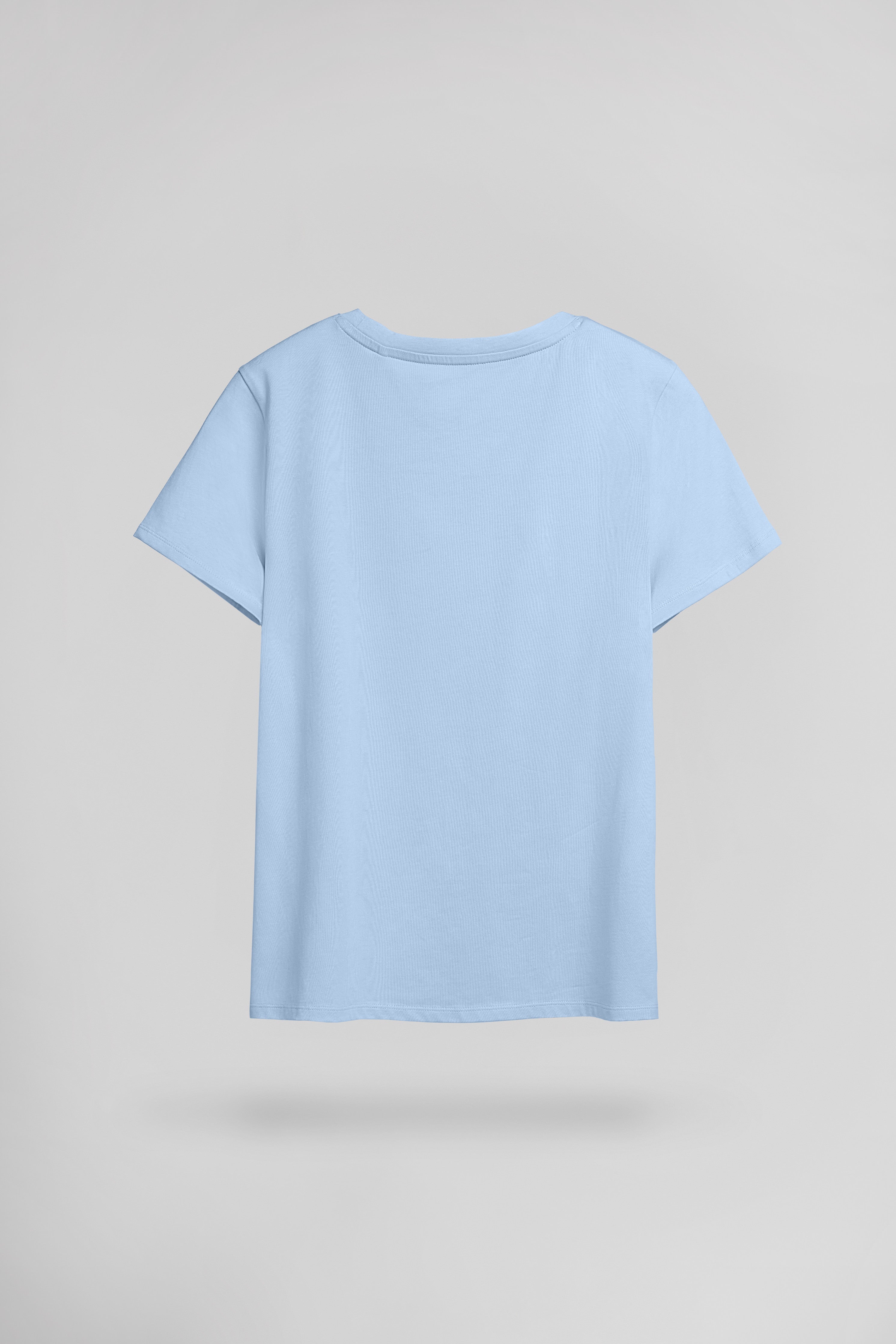 Teddy Smith T-Ribelle MC t-shirt bleu ciel femme stretch
