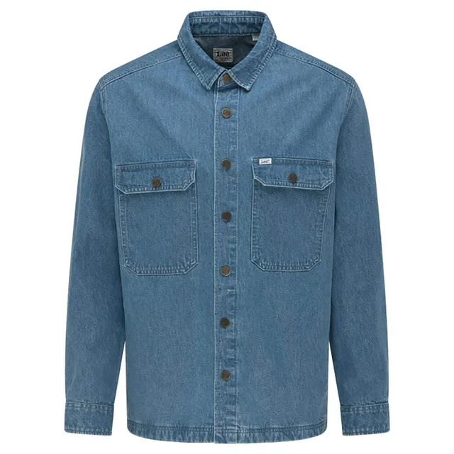 Lee Workwear Overshirt surchemise jean homme vert S