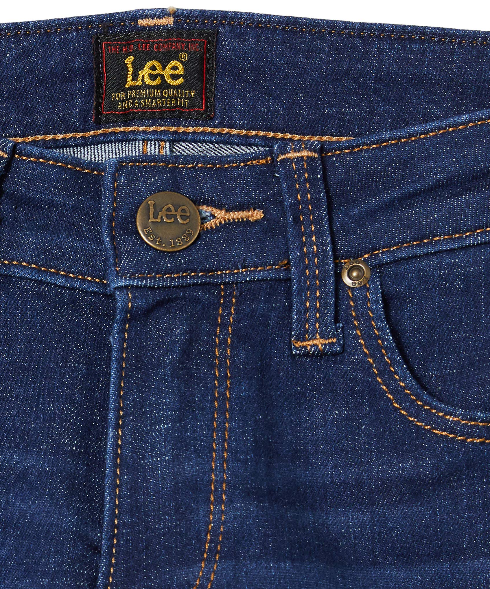 Lee Scarlett Cropped jean femme dark clement