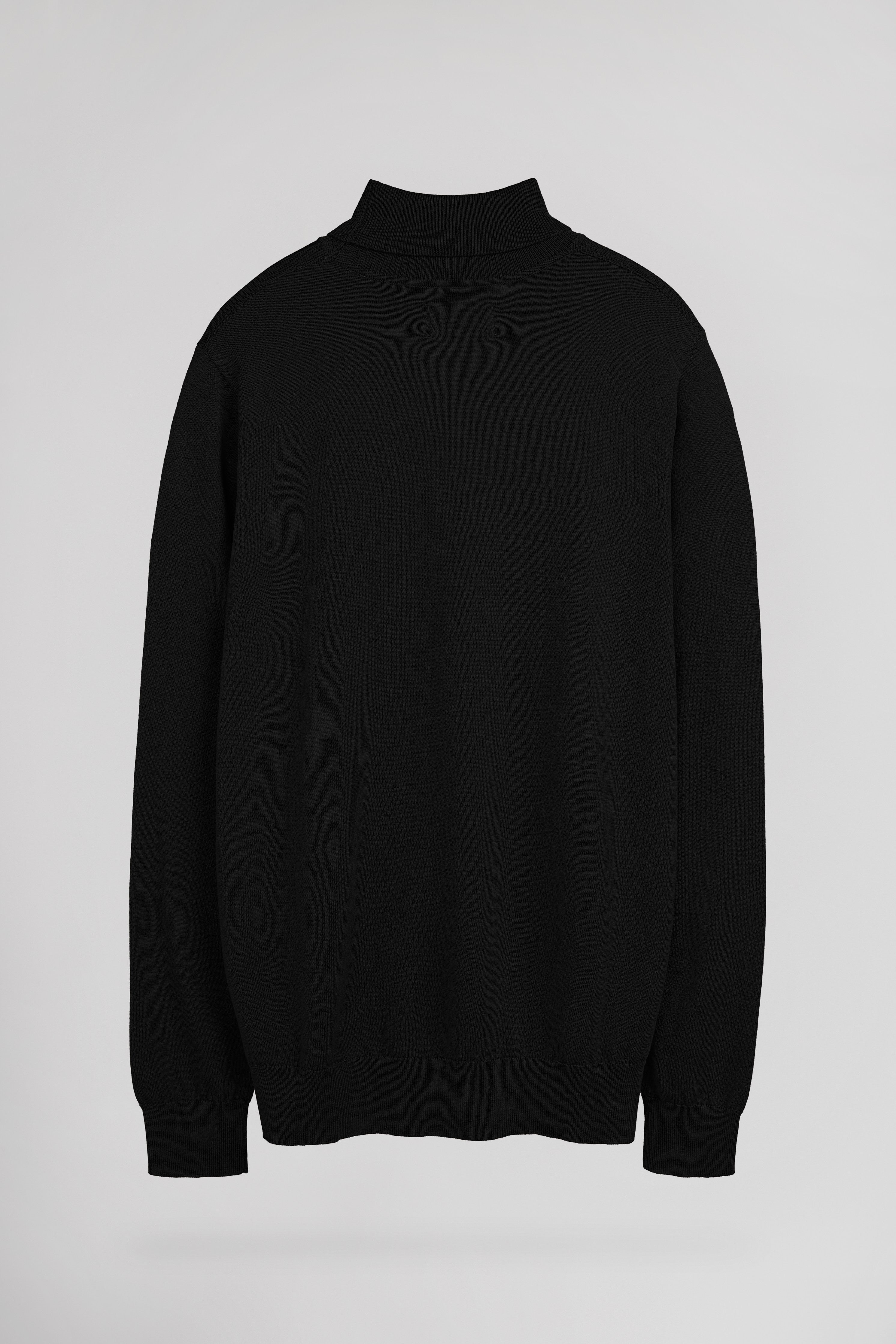 Teddy Smith P-Marcellus pull col roulé noir