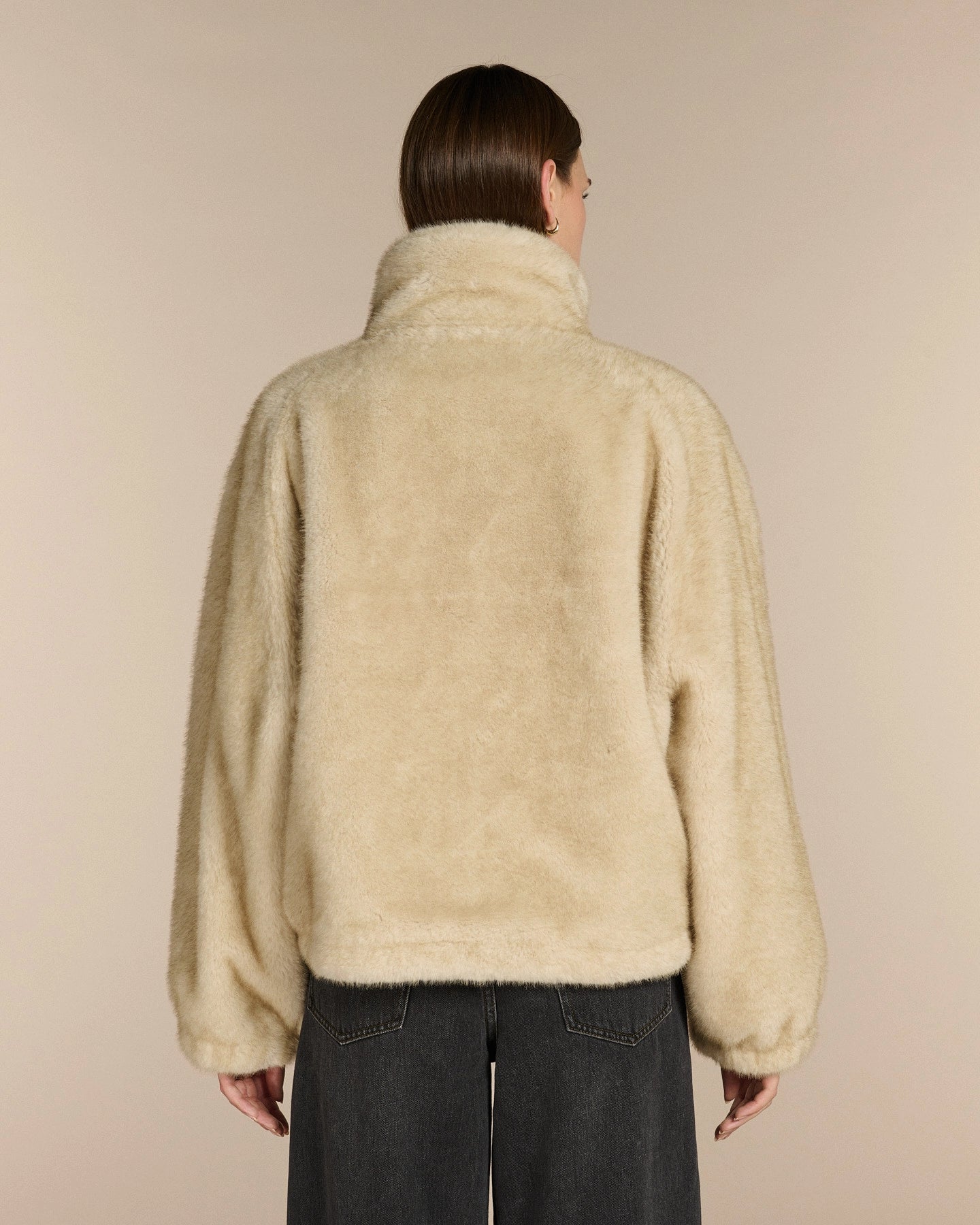 Labdip Boy veste fausse fourrure Cortina col montant