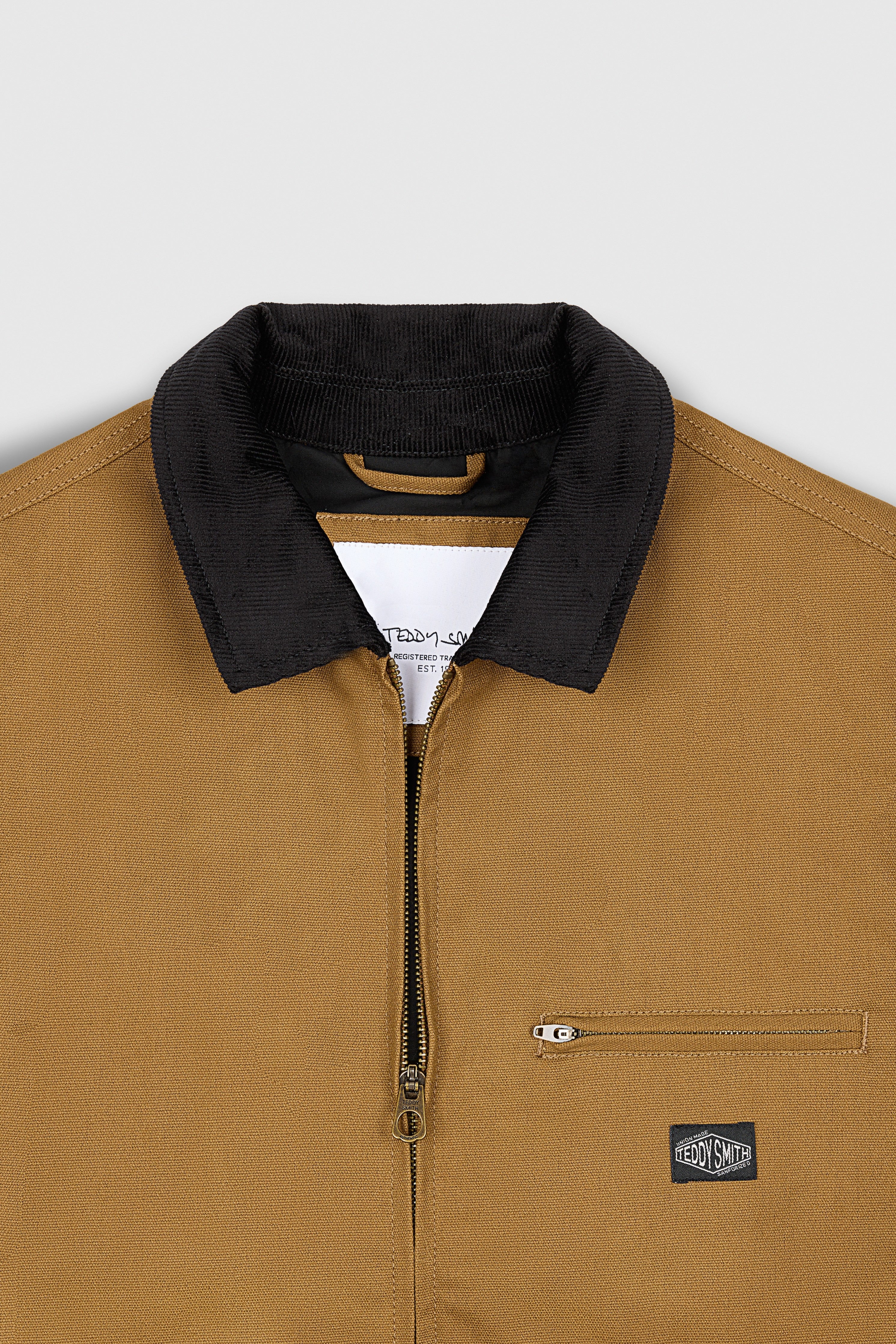 Teddy Smith B-Denver blouson twill coton tabacco
