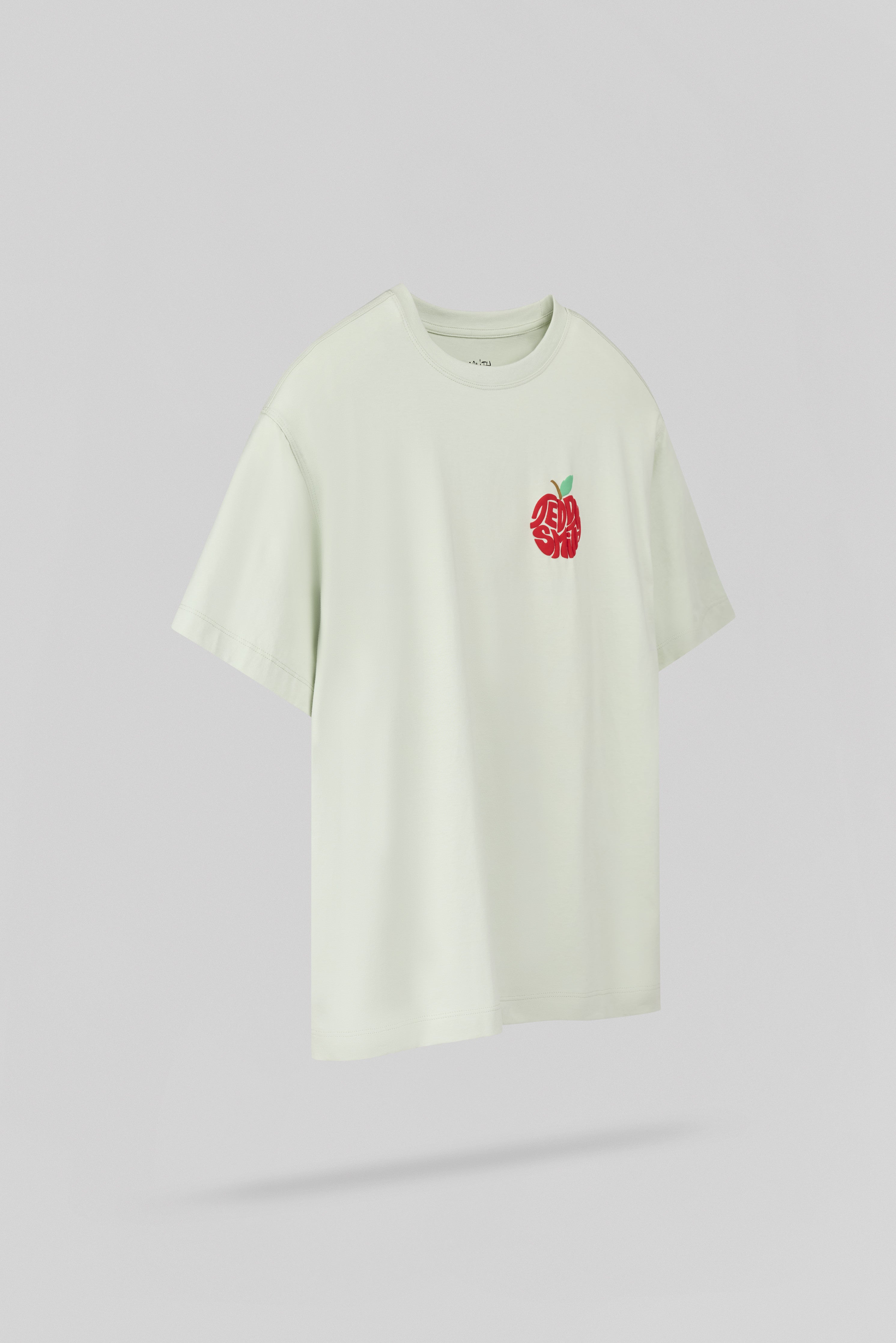 Teddy Smith T-Pom t-shirt coton garçon vert nacre pomme