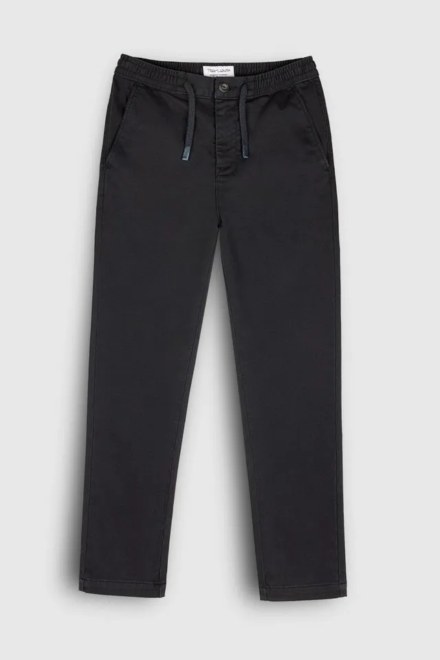 Teddy Smith Pywan JR Pantalon Charbon Slim Garçon