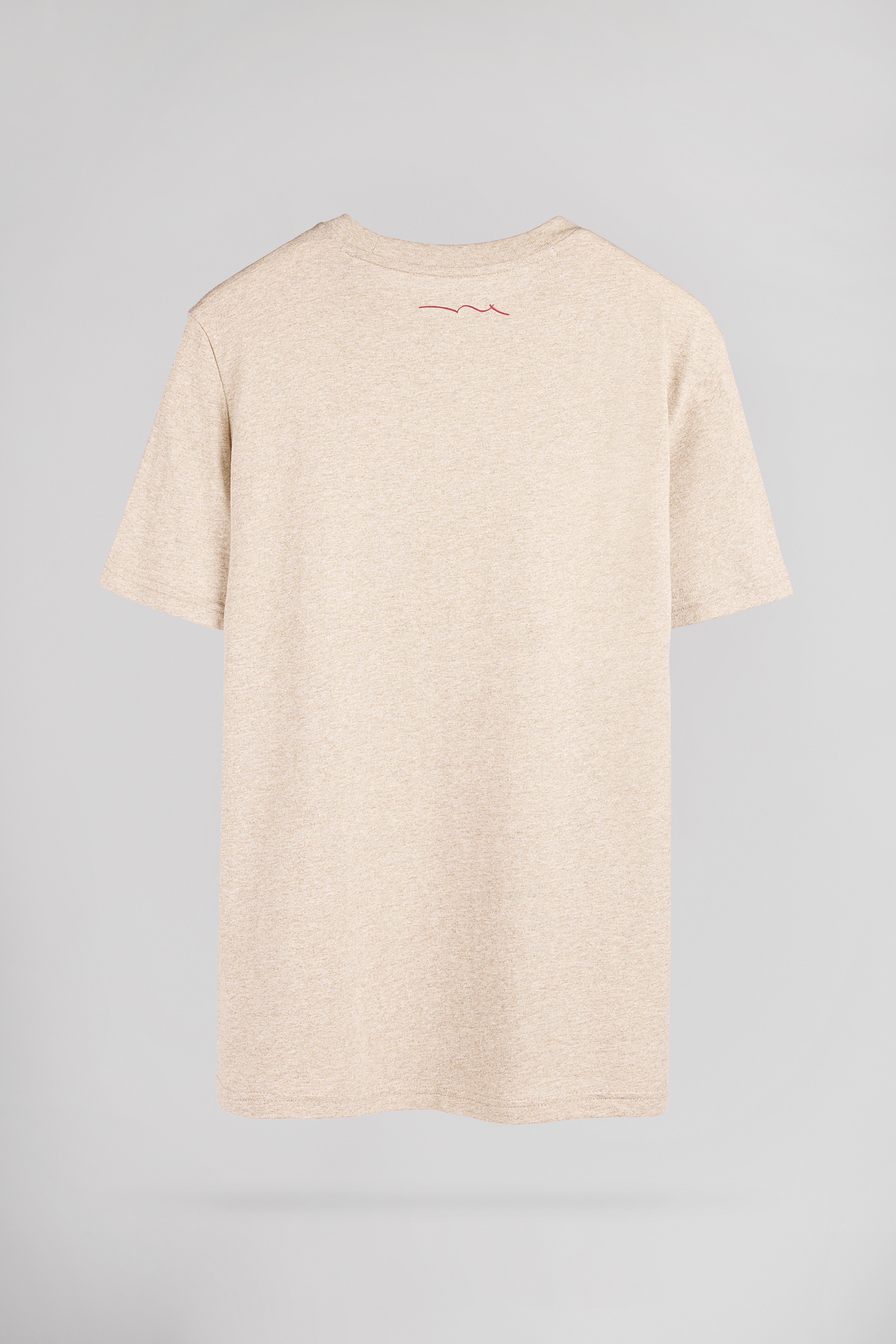 Teddy Smith T-Narvik MC t-shirt homme cream chiné