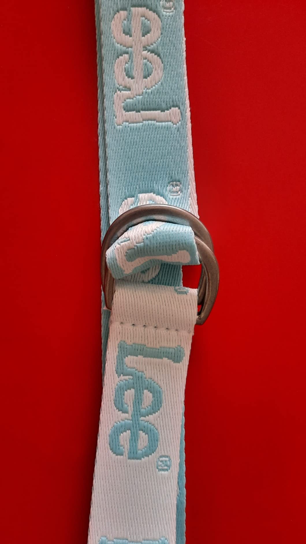 Lee Logo Belt ceinture femme boucle logo