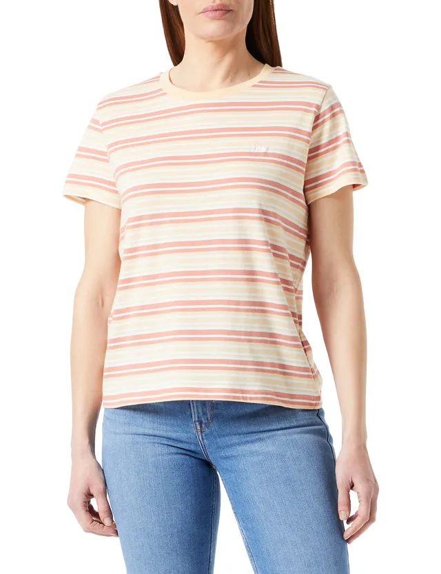 Lee Yarn Dye Stripe t-shirt femme rayé coton