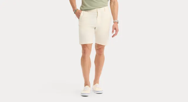 Dockers Supreme Flex Modern short chino beige stretch homme