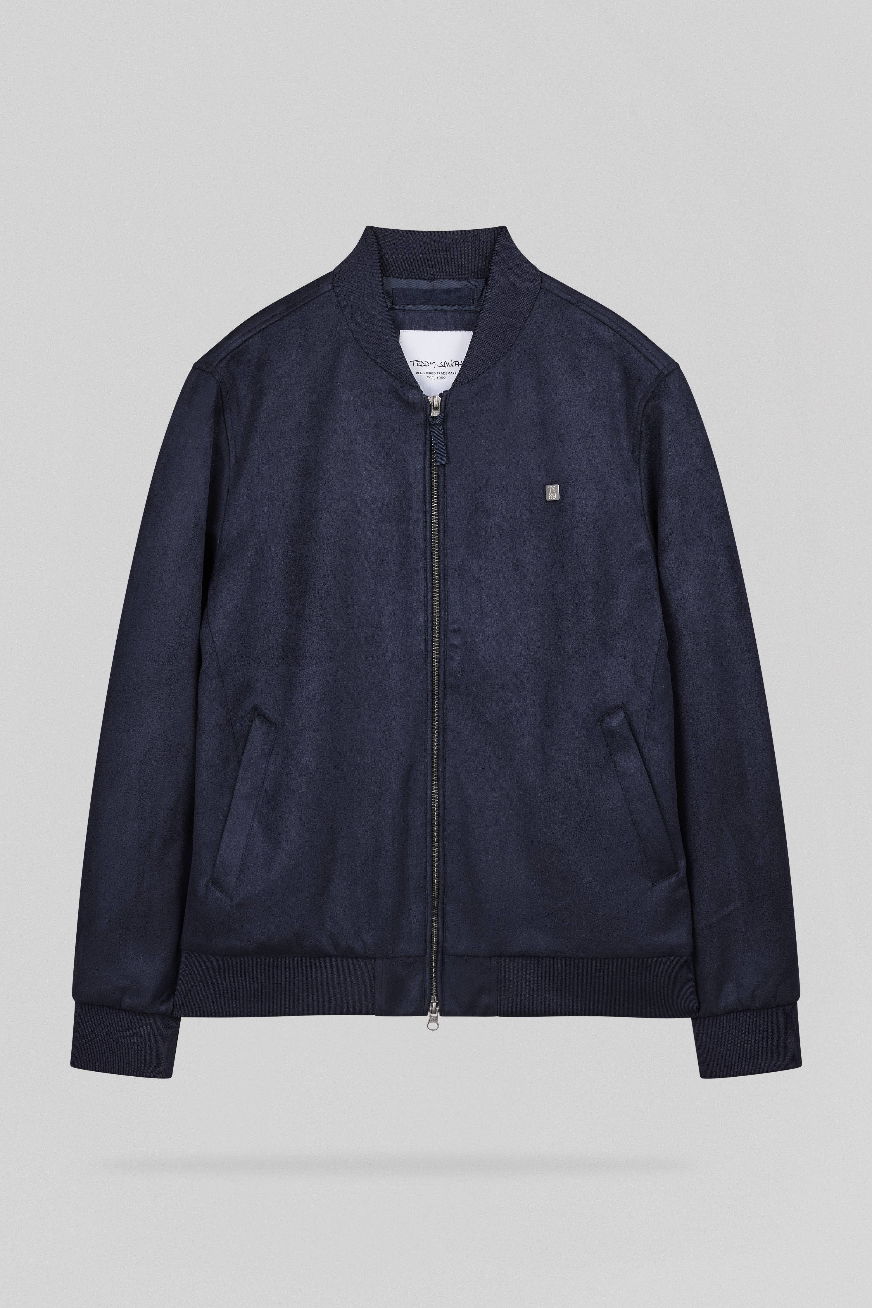 Teddy Smith B-Oswell blouson bomber homme bleu marine