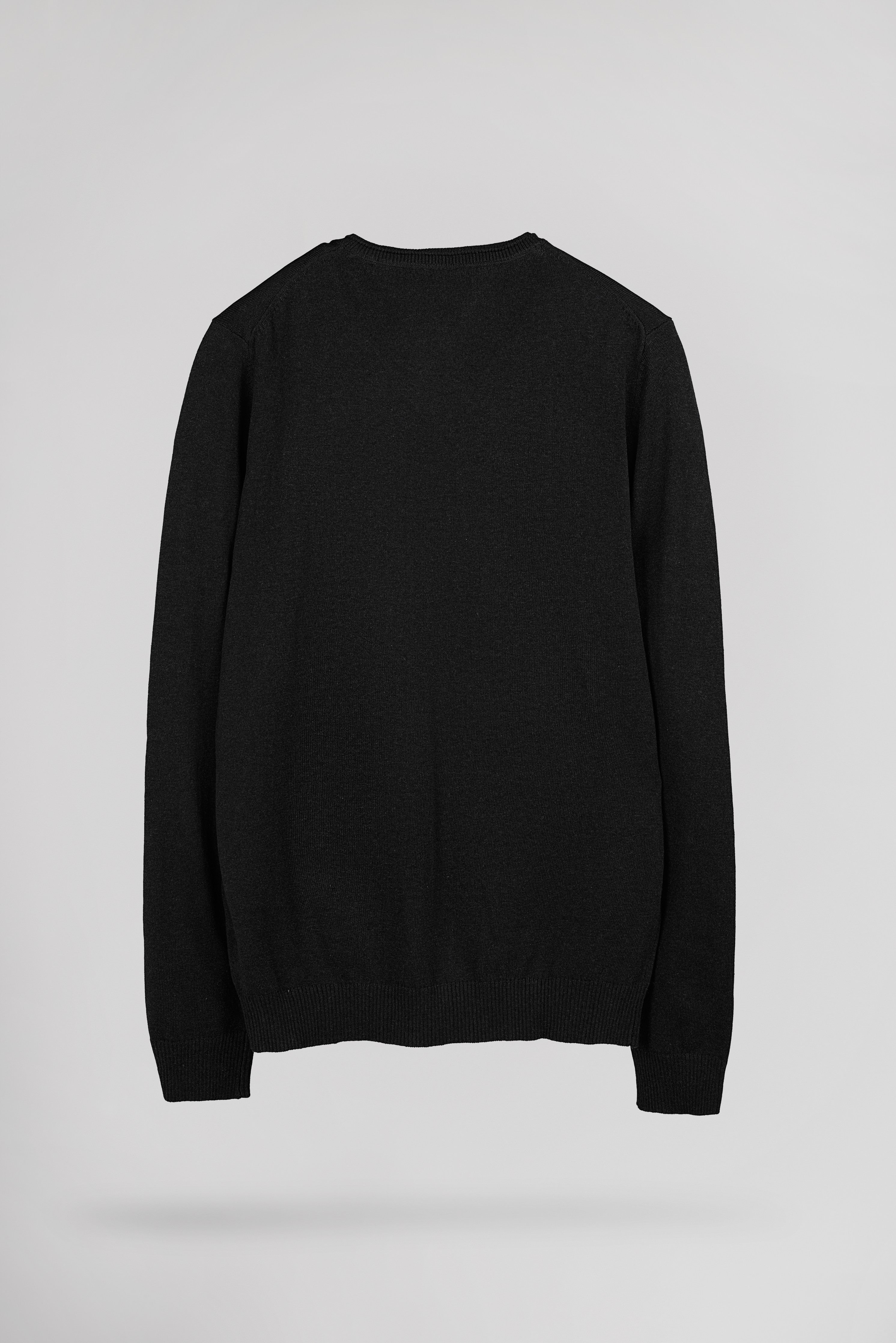 Teddy Smith Pulser 4 pull col V noir coton