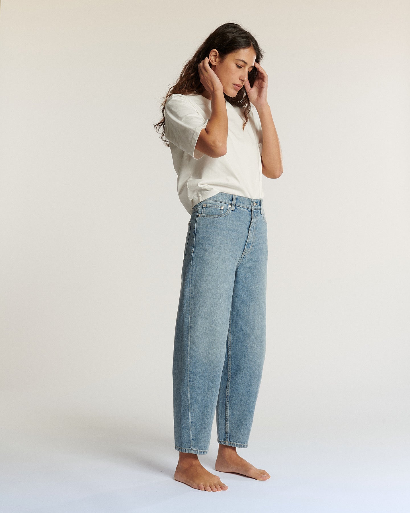 Labdip Jemma Light Blue IN27 jean ballon bleu clair