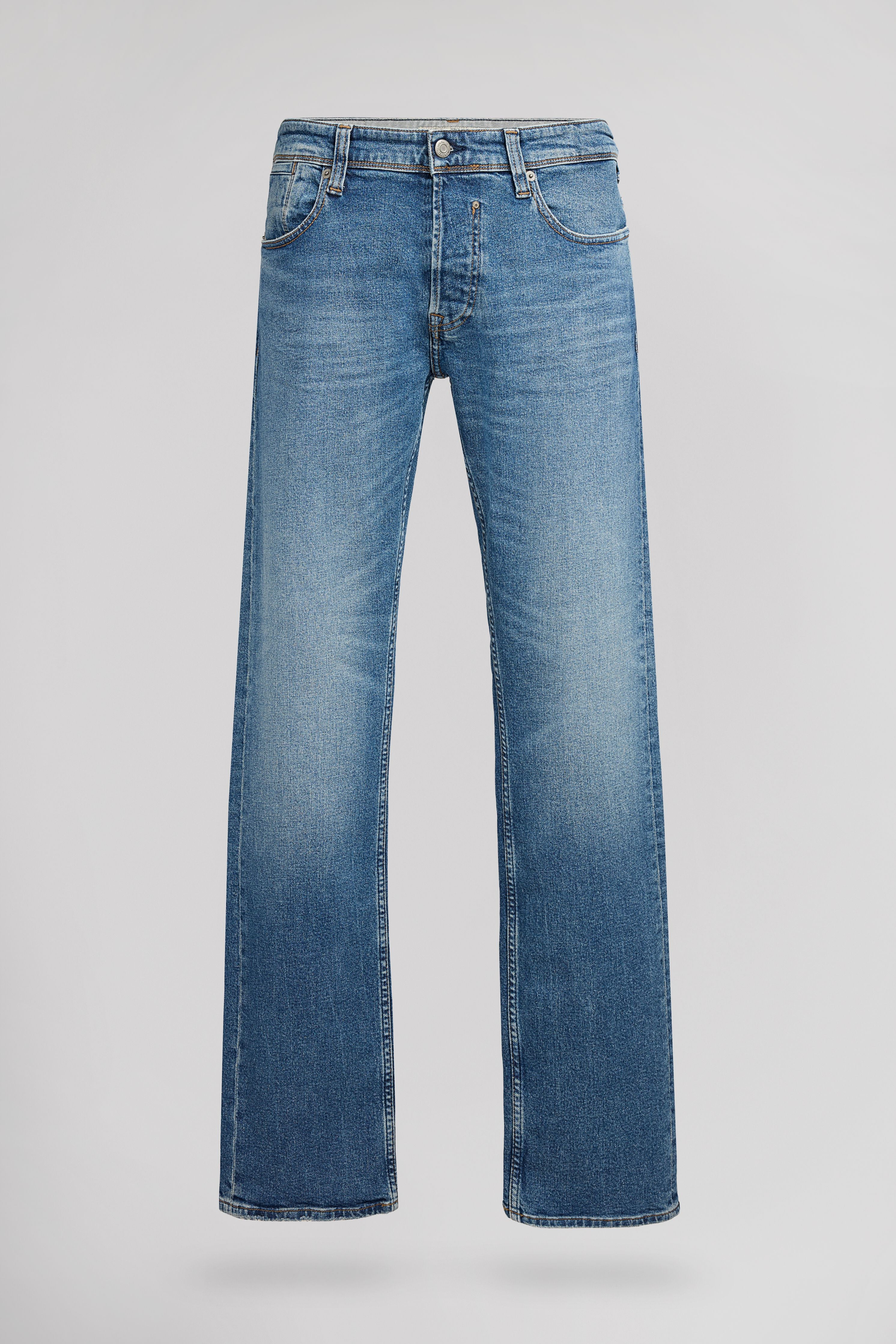 Teddy Smith Reg jean droit L34 vintage dark délavé