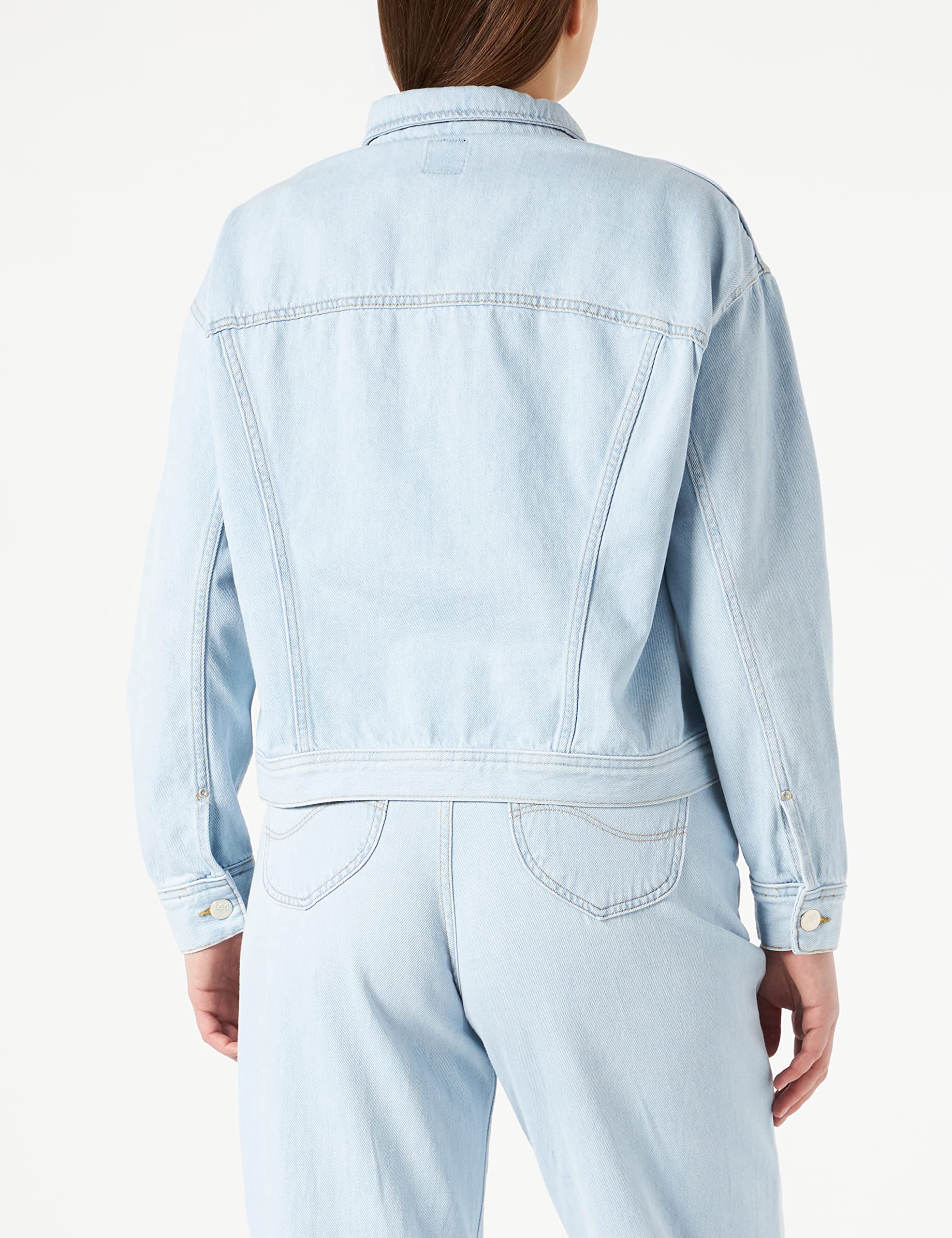 Lee Relaxed Rider veste femme Bleached Ore denim