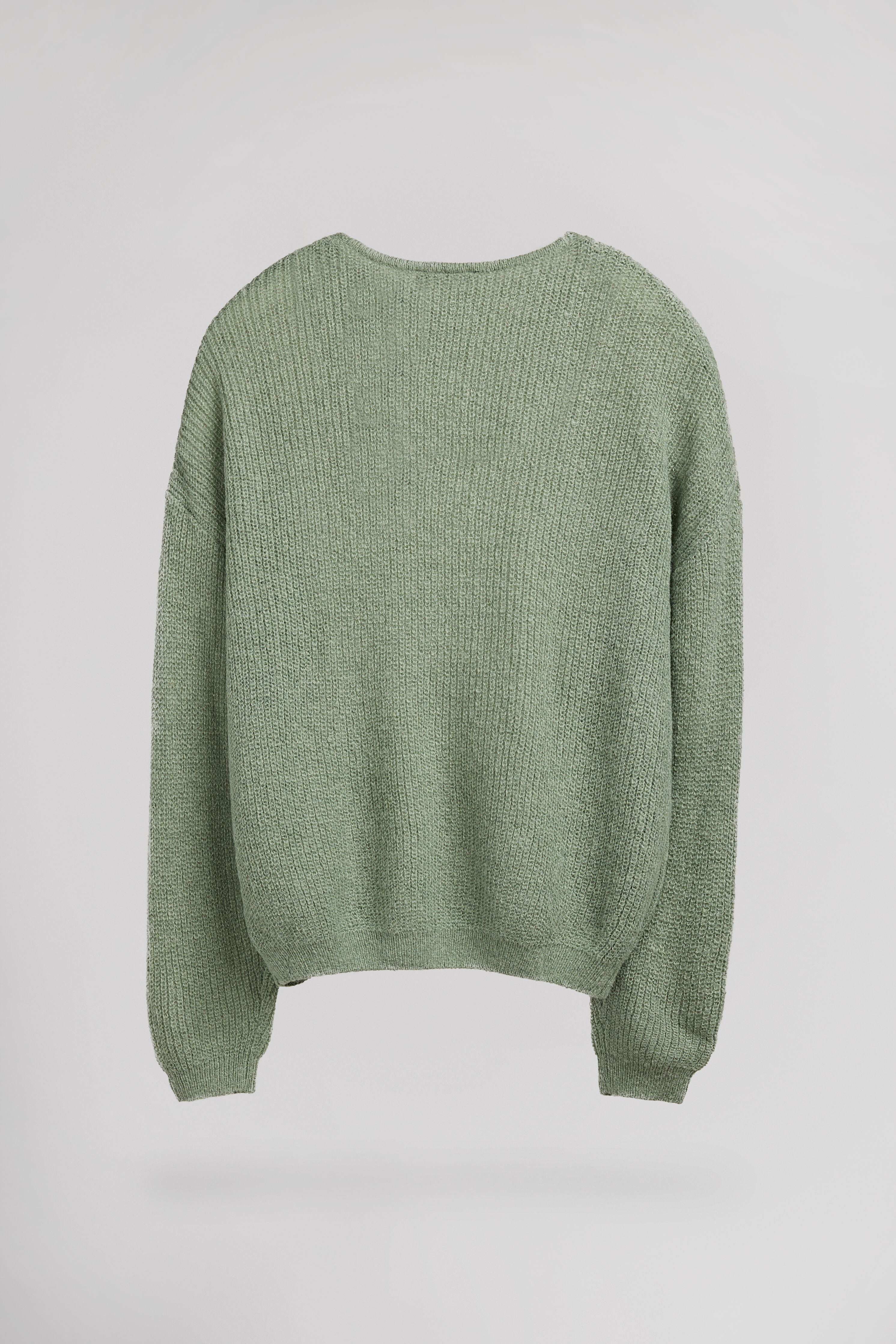 Teddy Smith P-Mag JR pull col V vert iceberg laine