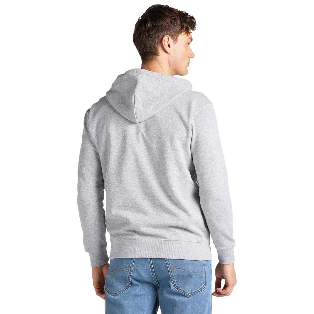 Lee Basique sweat homme noir à capuche zippée