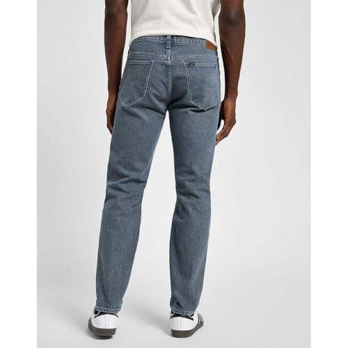 Lee Rider jean homme Gris Naturel coupe slim droite