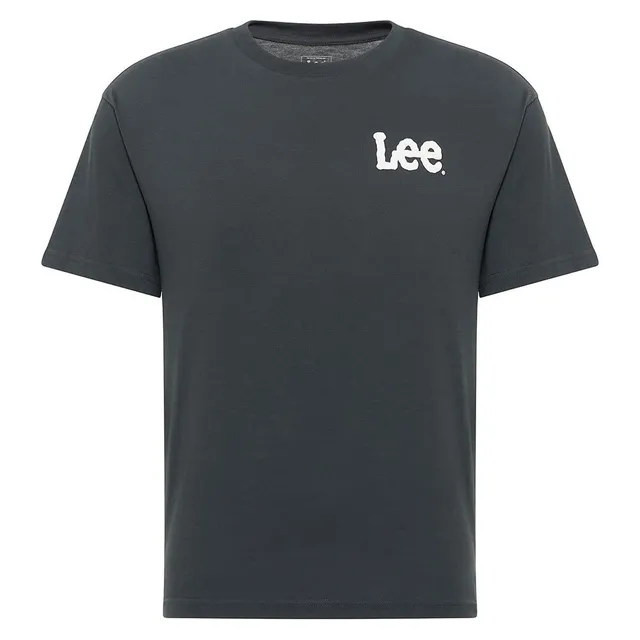 Lee Essential Graphic t-shirt femme écru coton