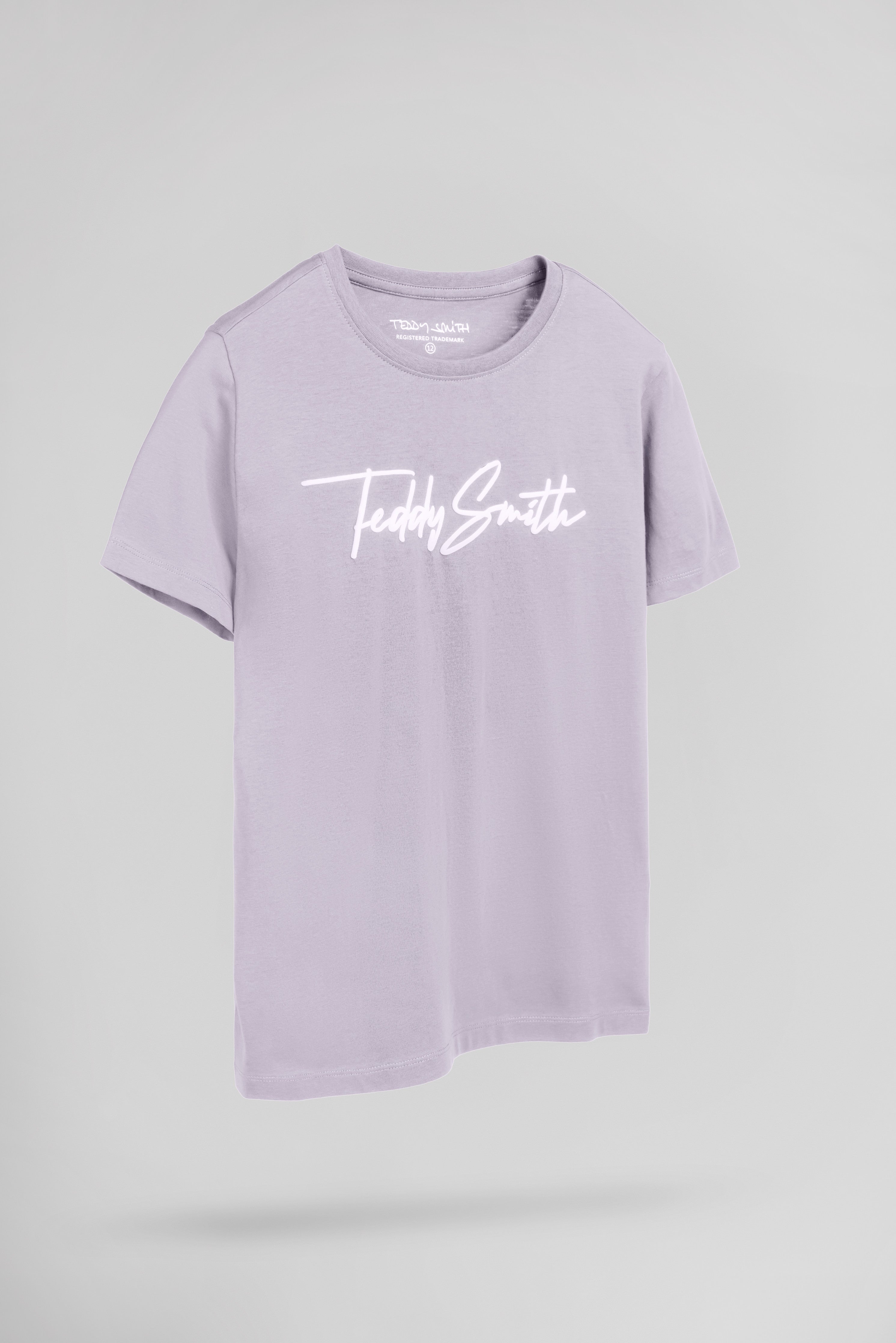 Teddy Smith T-Evan MC Jr t-shirt garçon lavande coton