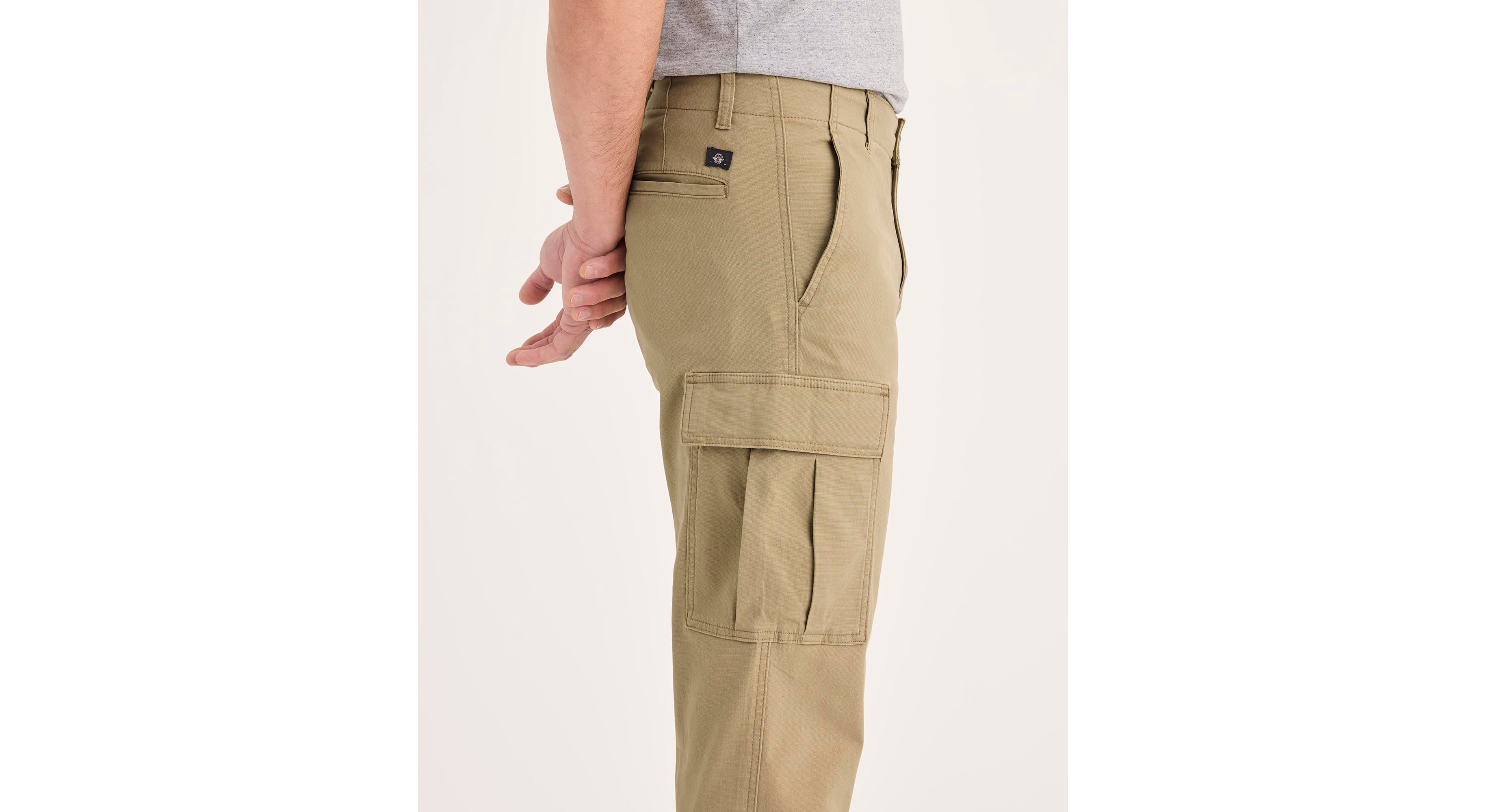 Dockers Utility pantalon cargo droit beige toile coton