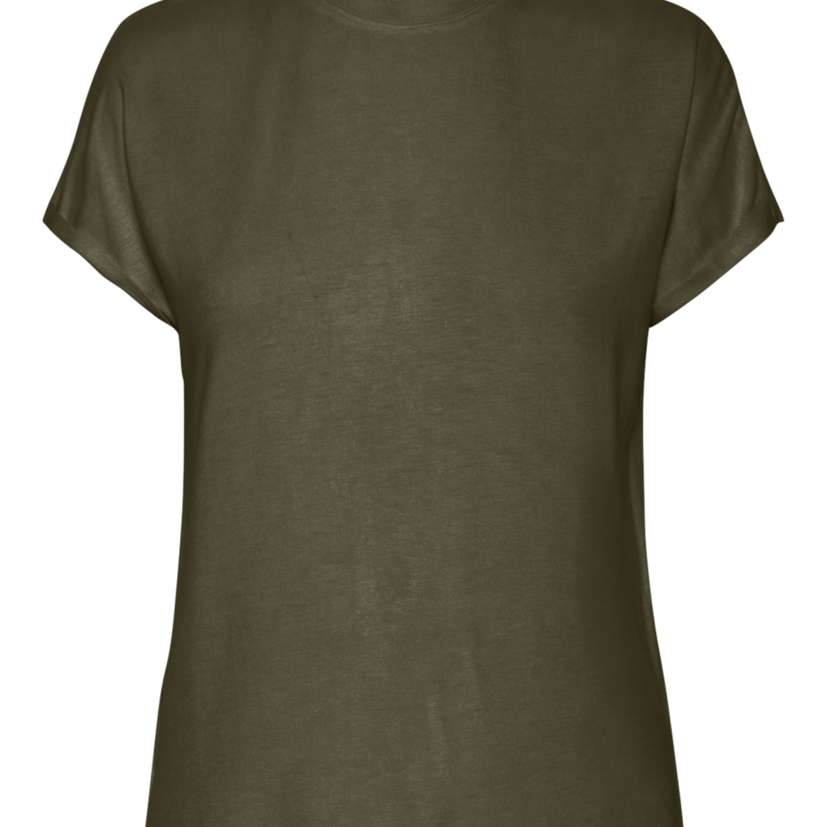 Noisy May t-shirt col rond coupe droite viscose stretch