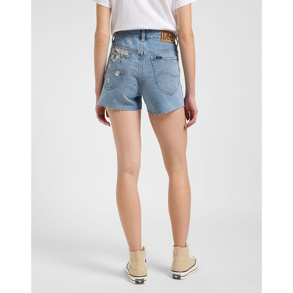 Lee Rider Short 3In short droit Stir Up brodé