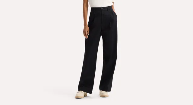 Dockers Signature pantalon chino noir taille haute large