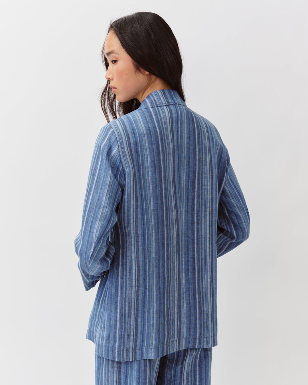DIEGA VERKO veste tailleur ajustée bleu